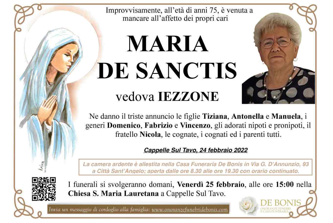 Maria De Sanctis