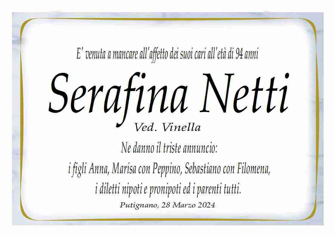 Serafina Netti