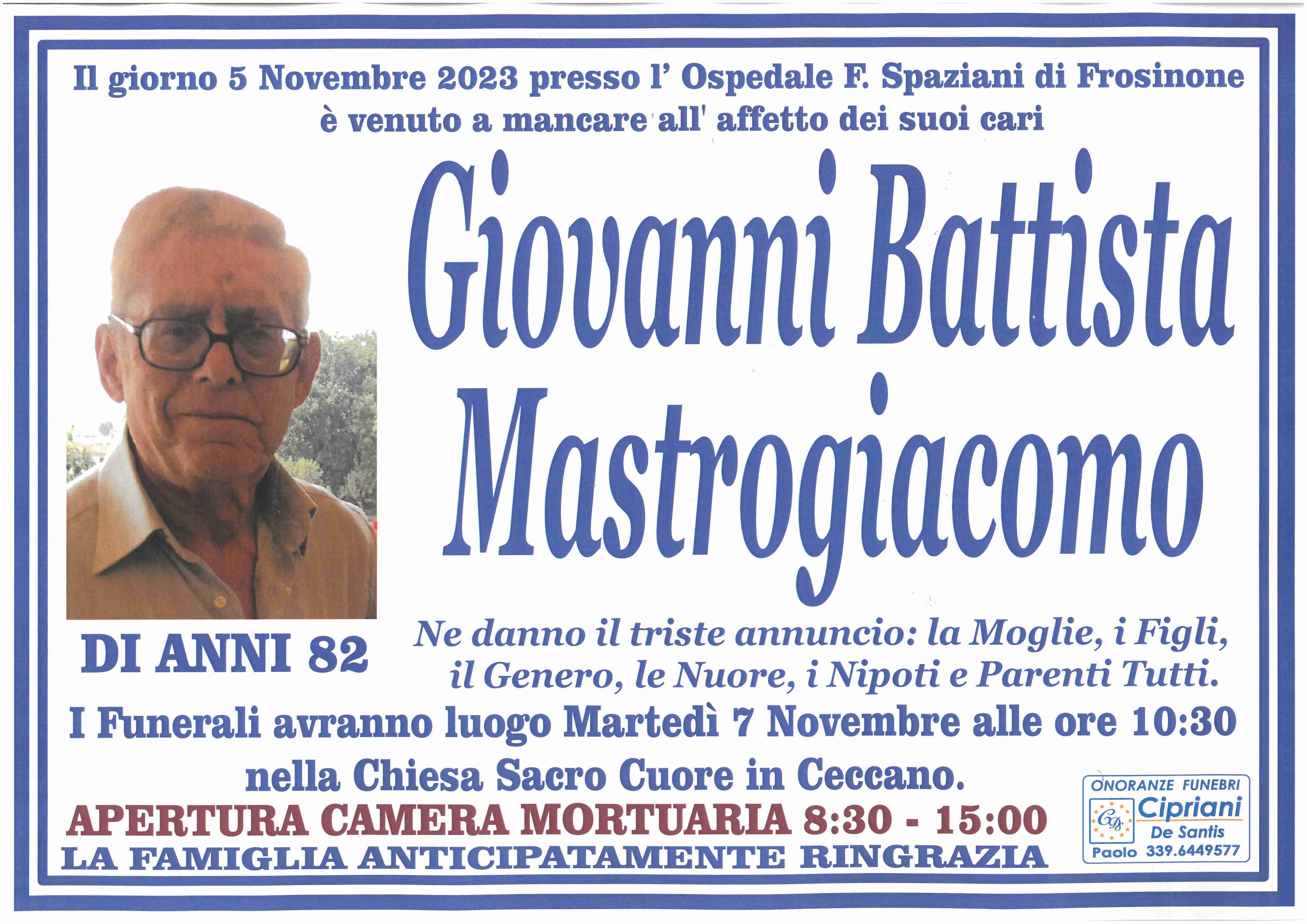 Giovanni Battista Mastrogiacomo