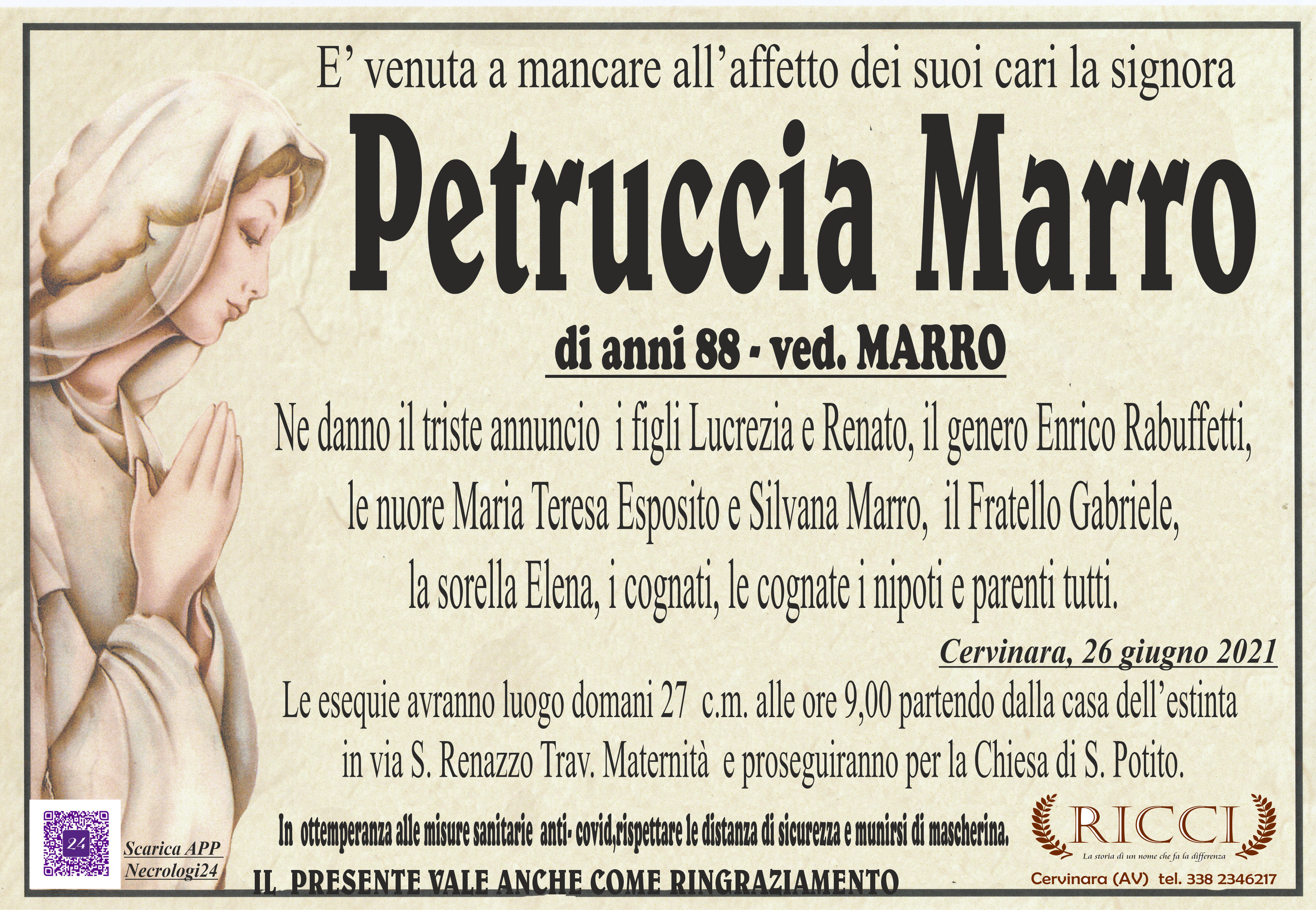 Petruccia Marro