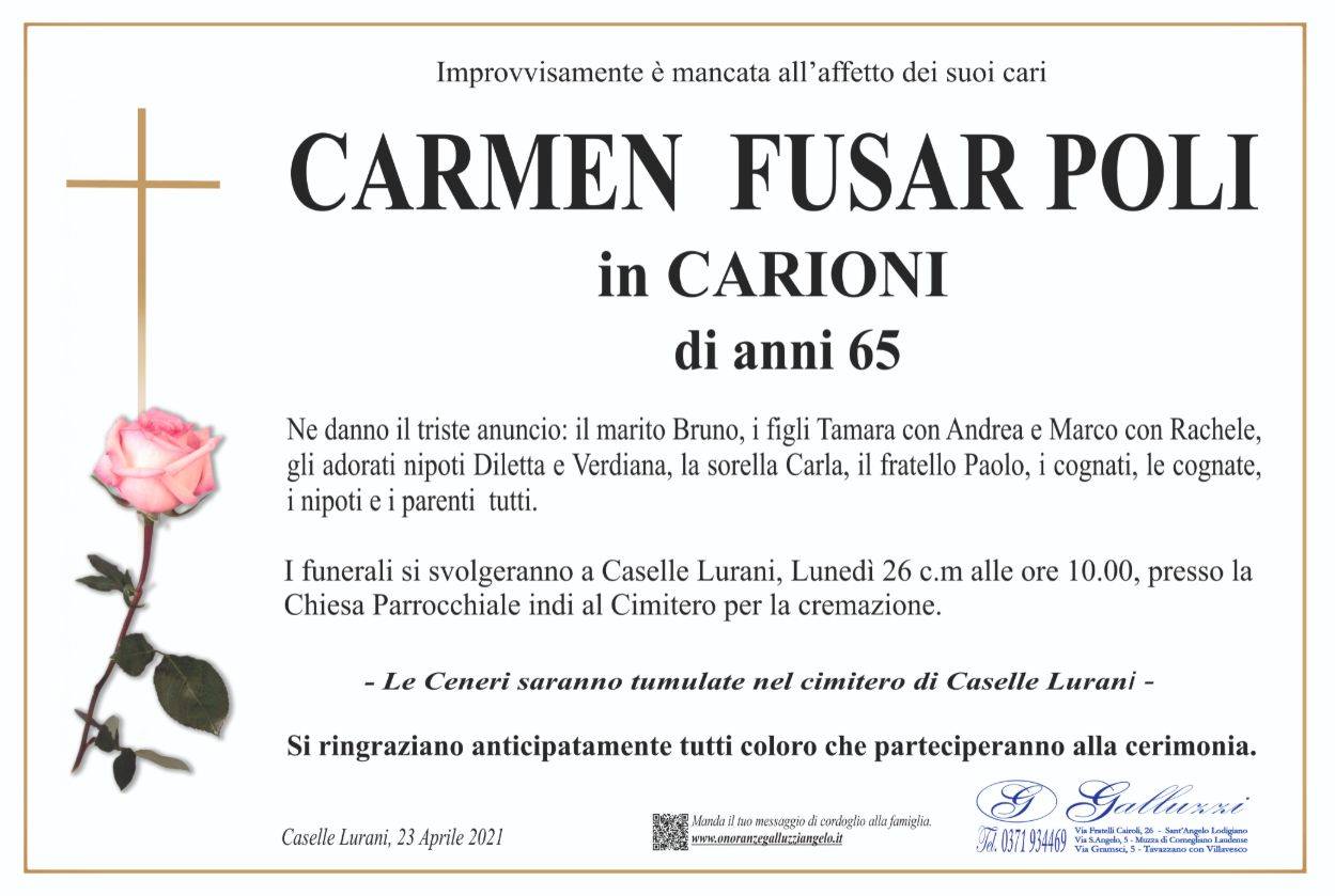 Carmen Fusar Poli