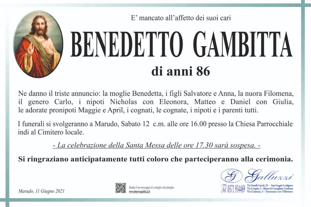Benedetto Gambitta