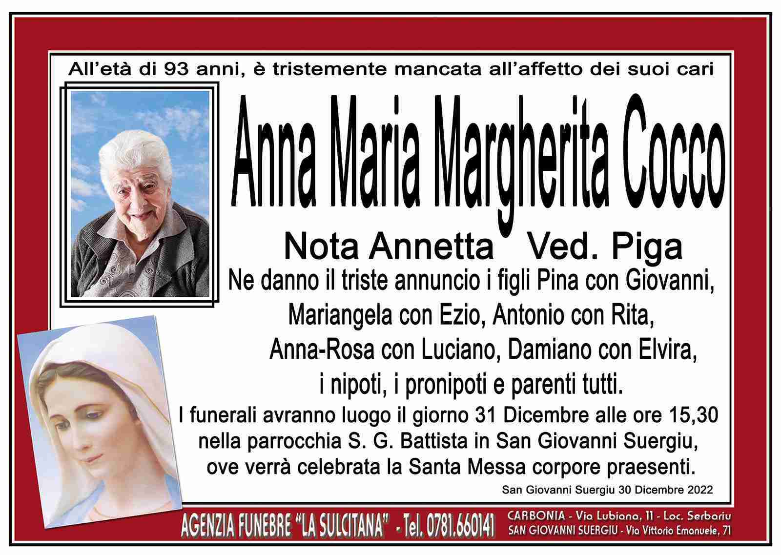 Anna Maria Margherita Cocco