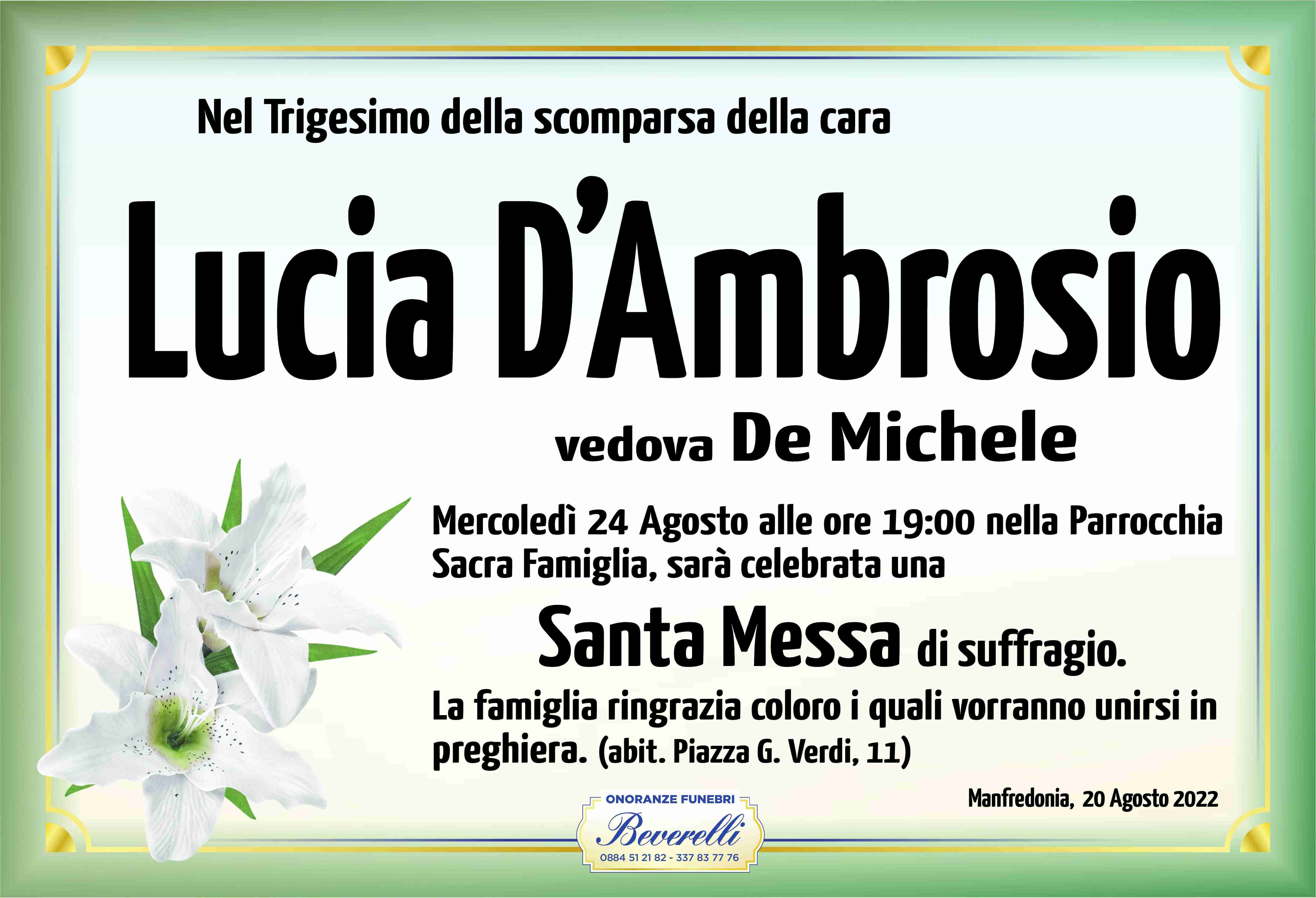 Lucia D'Ambrosio