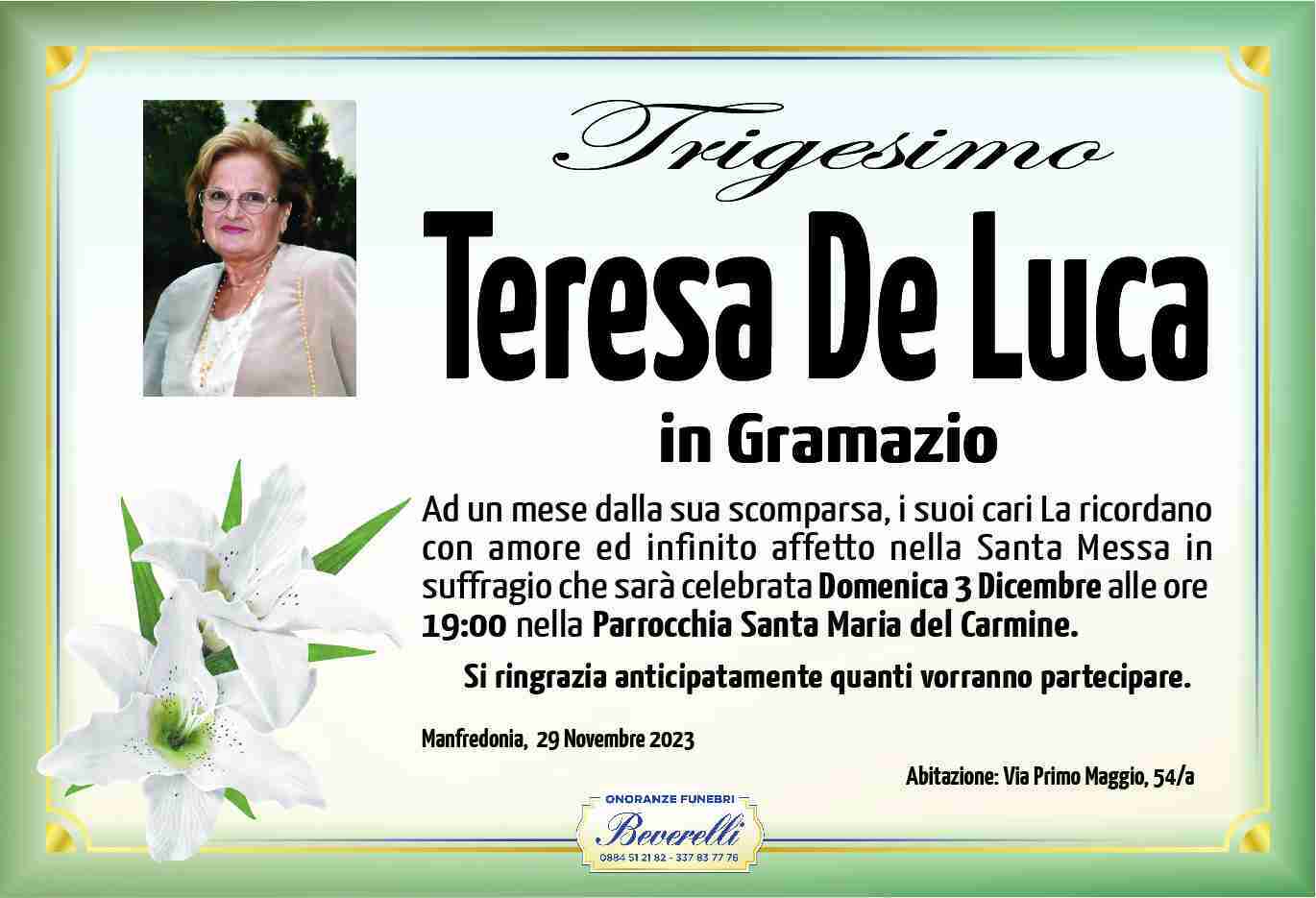 Teresa De Luca