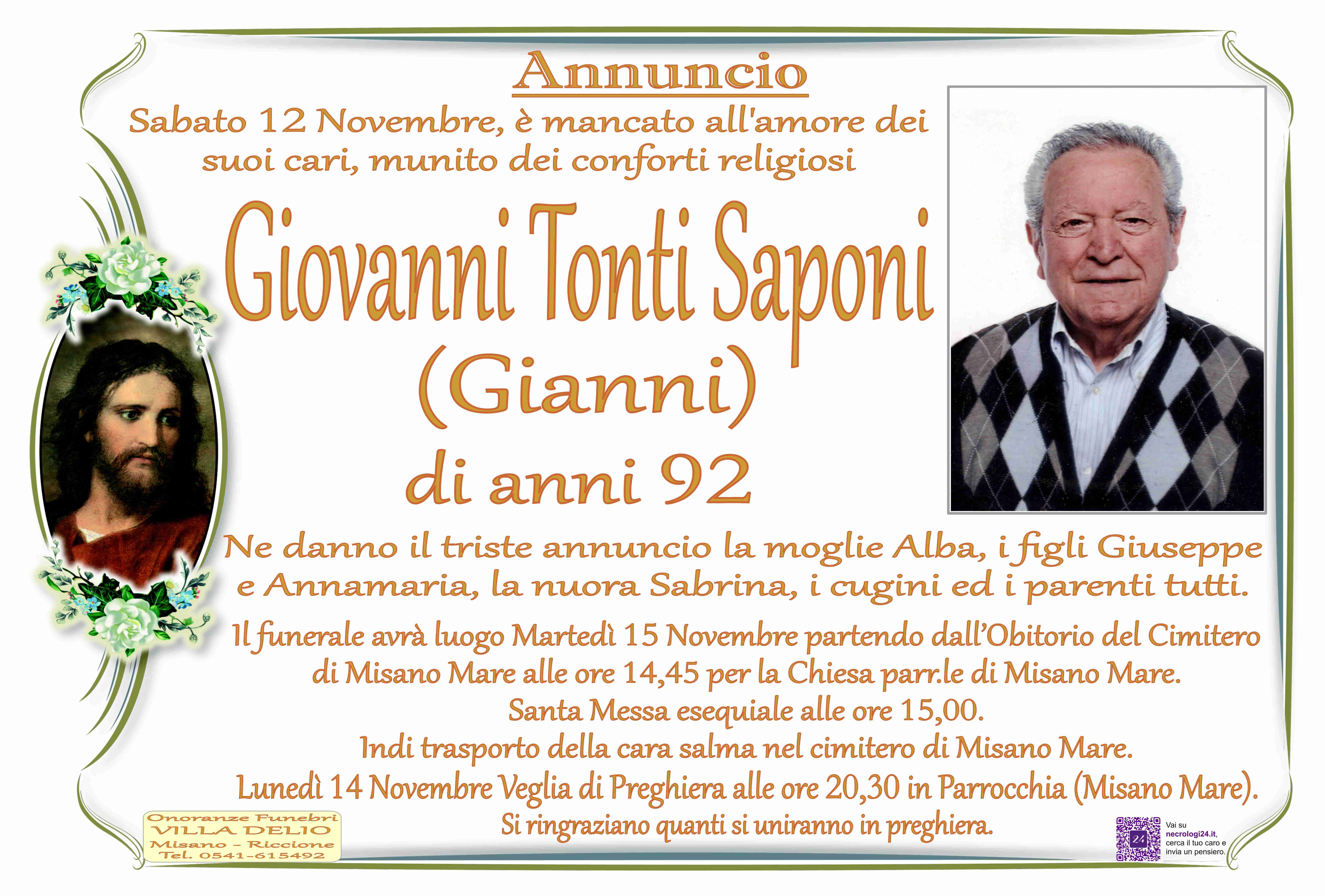 Giovanni Tonti Saponi