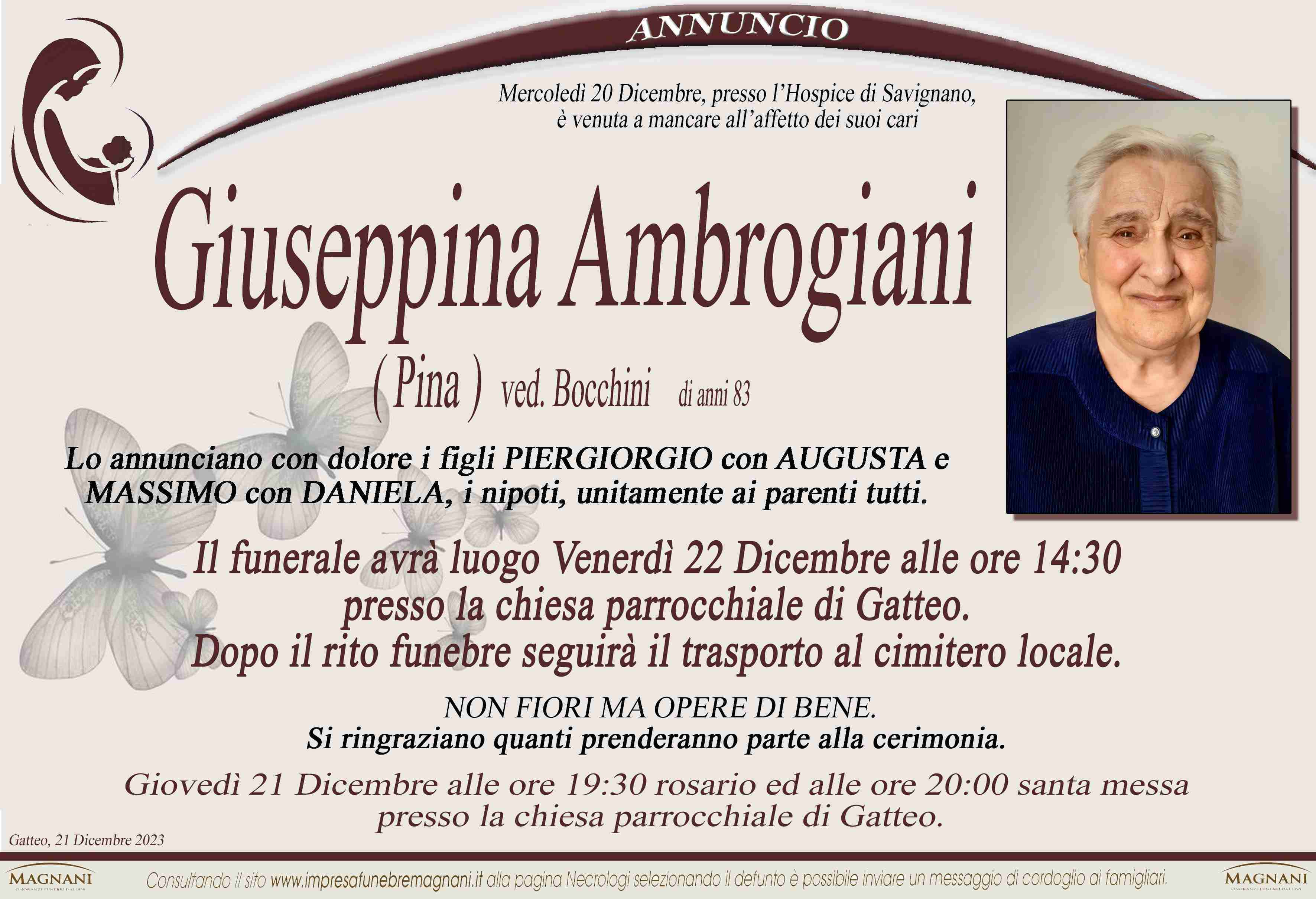 Giuseppina Ambrogiani (Pina)