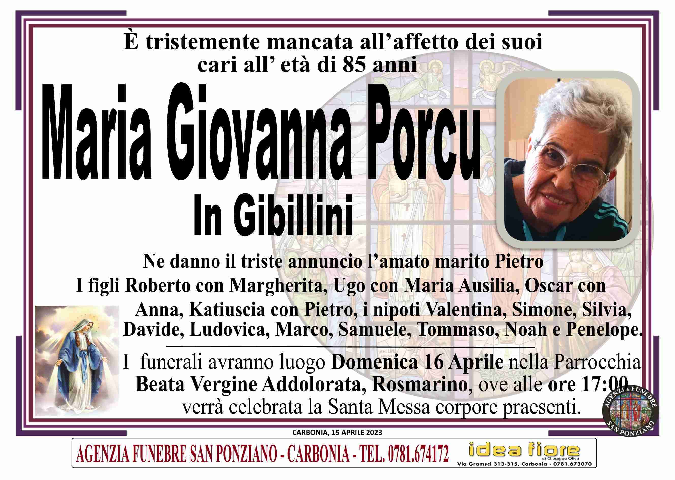 Maria Giovanna Porcu