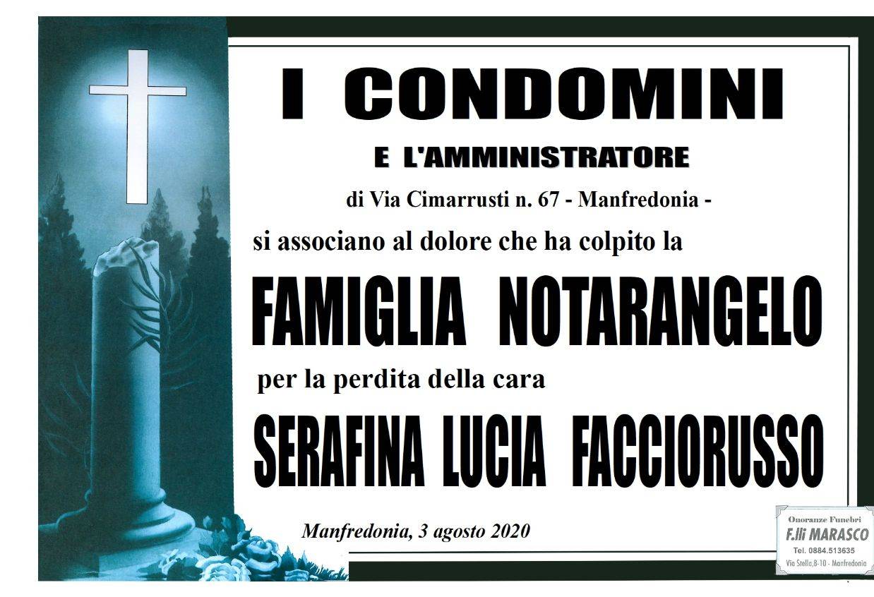 I condomini e l'amministratore di Via Cimarrusti 67 - Manfredonia