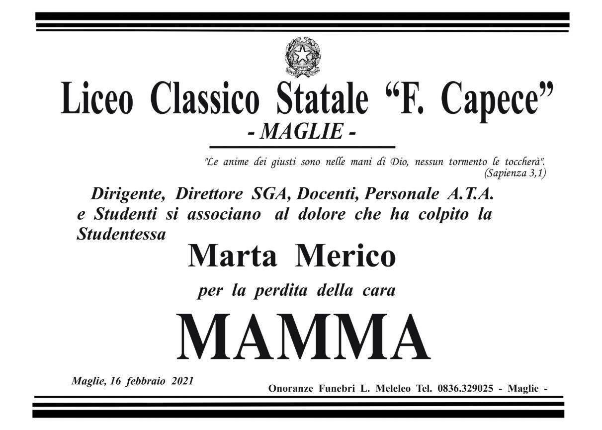 Liceo Classico Statale "F. Capece" - Maglie