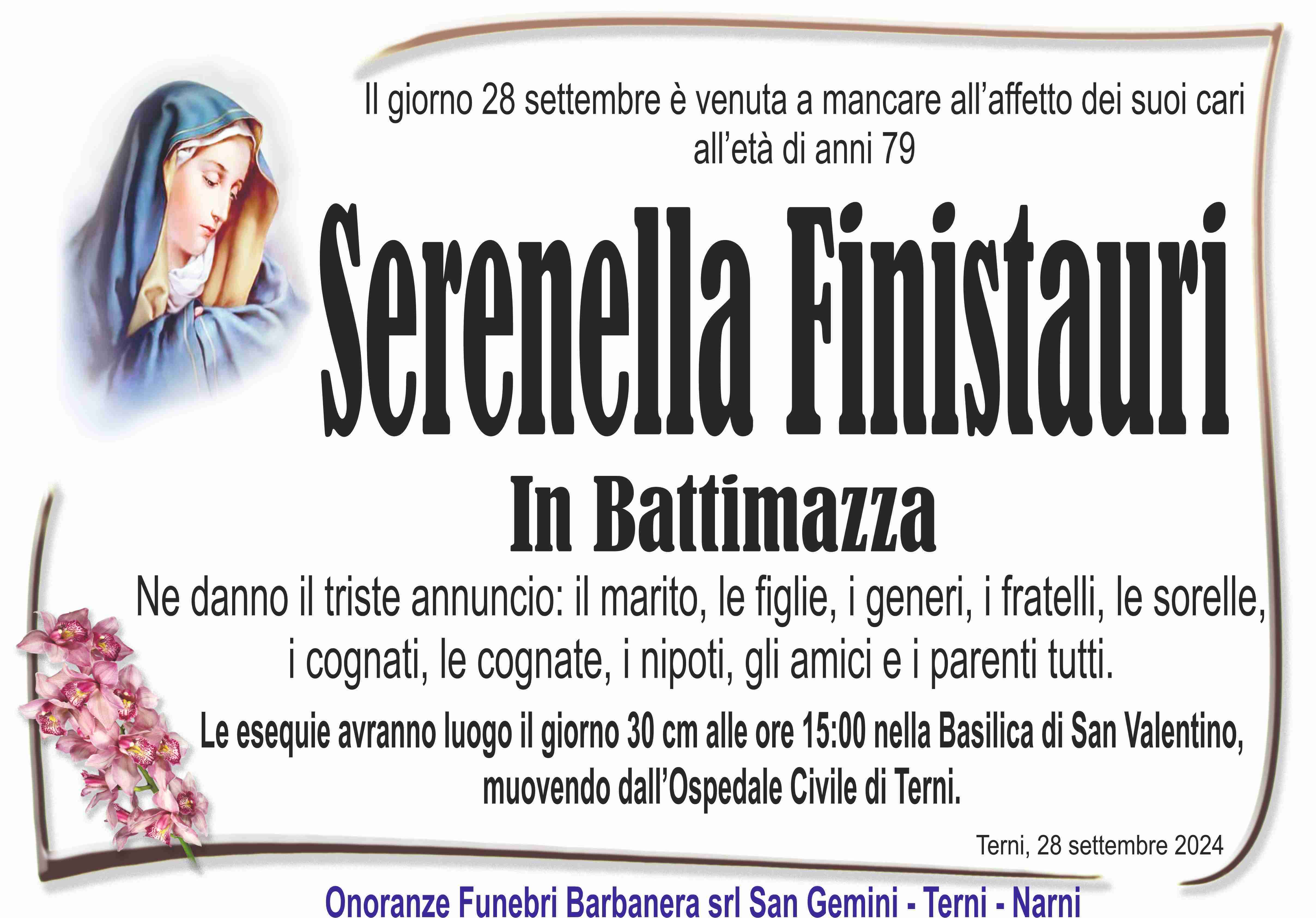 Serenella Finistauri