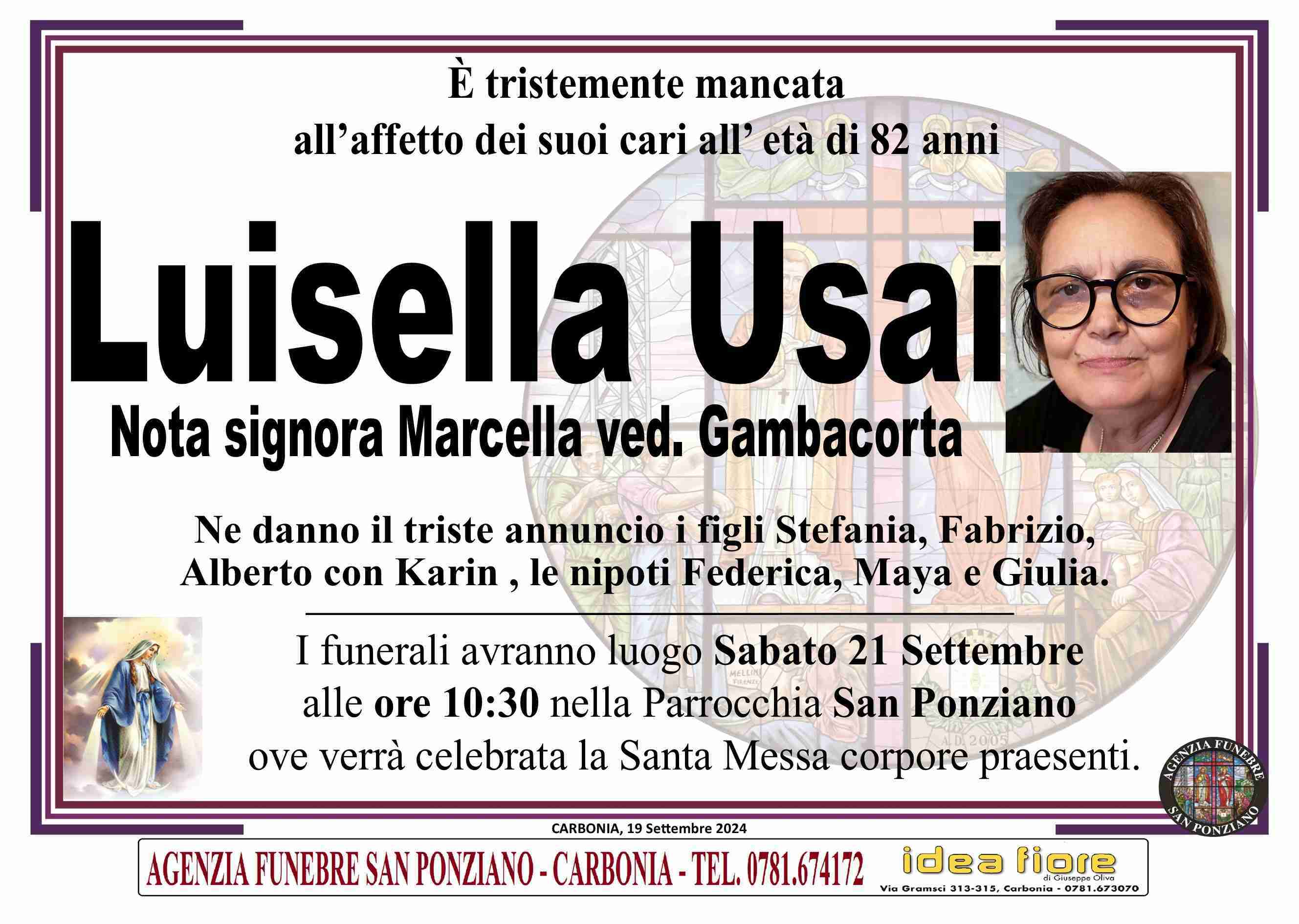 Luisella Usai nota Marcella