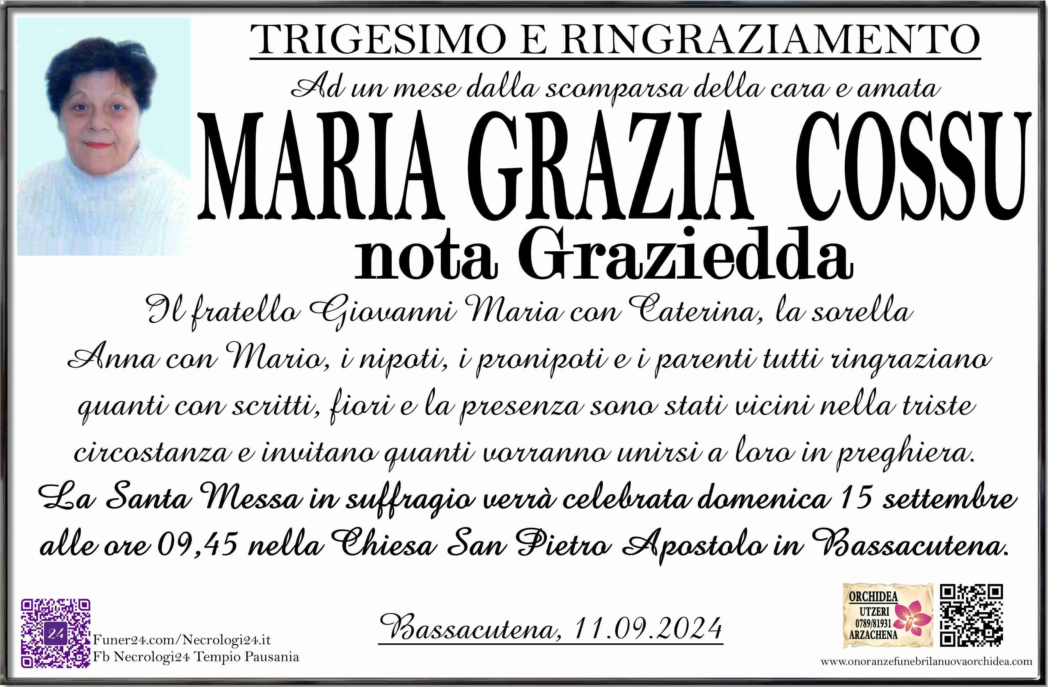 Maria Grazia Cossu