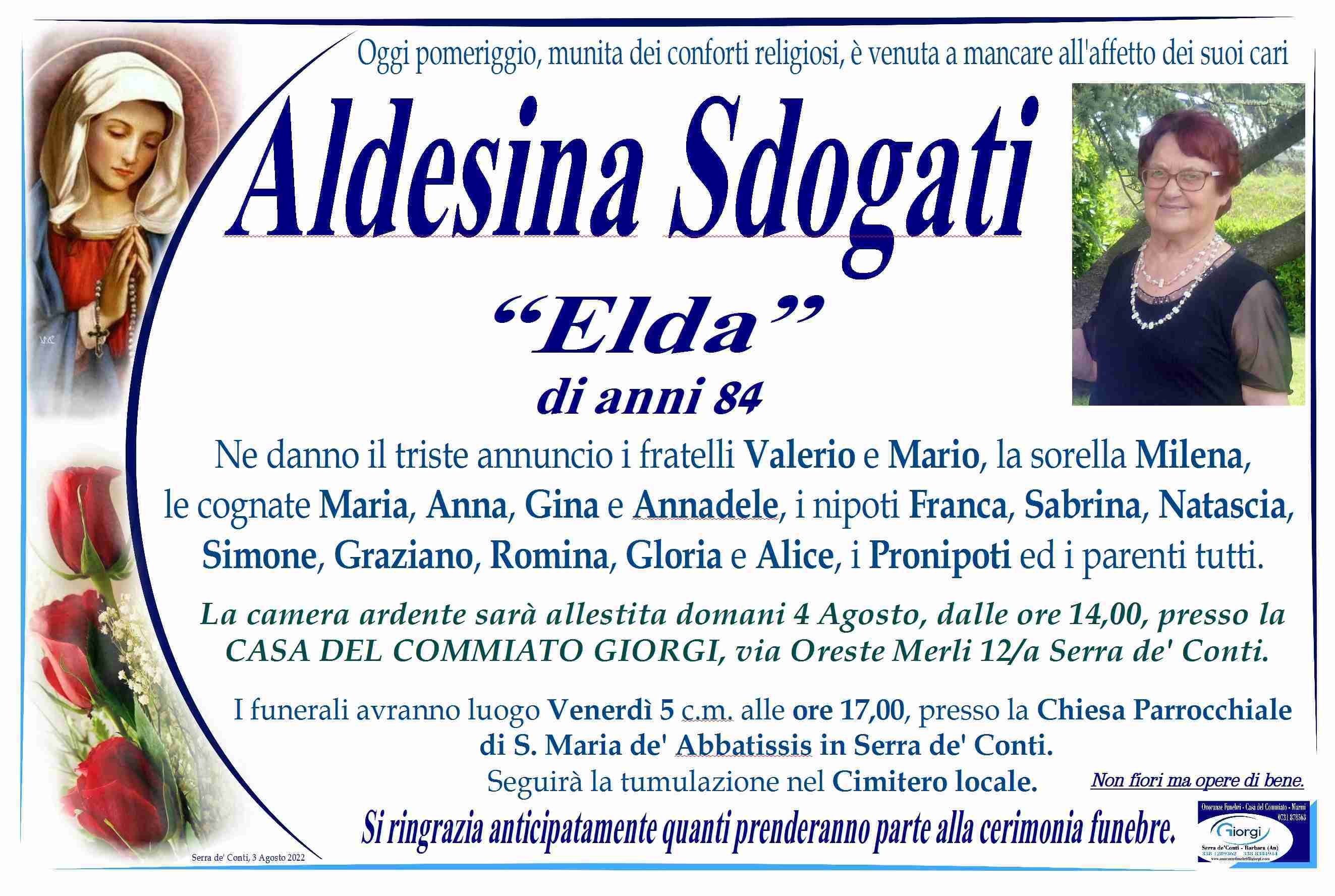 Aldesina Sdogati