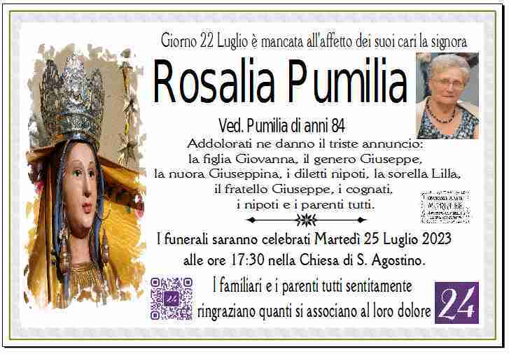 Rosalia Pumilia
