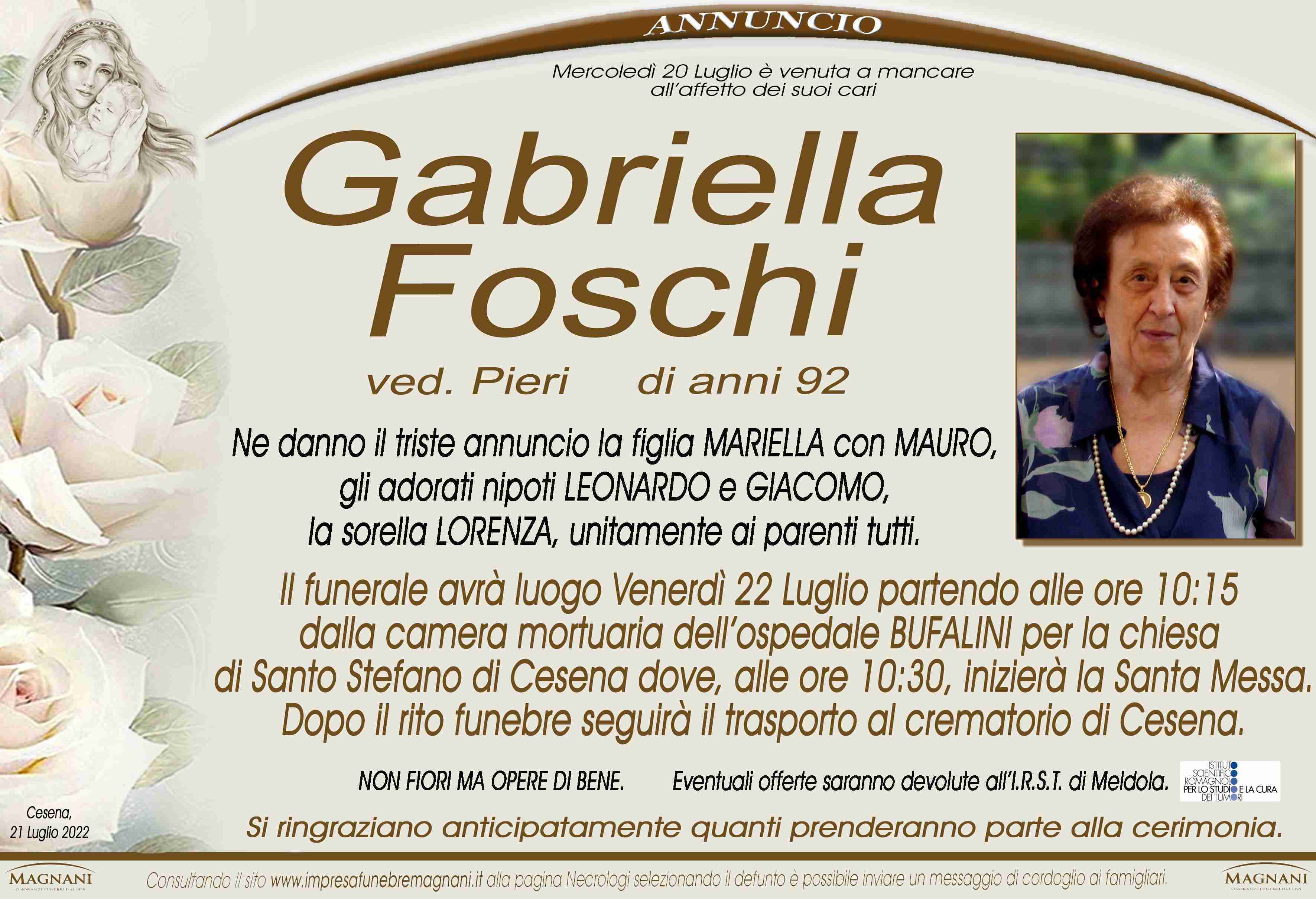 Gabriella Foschi