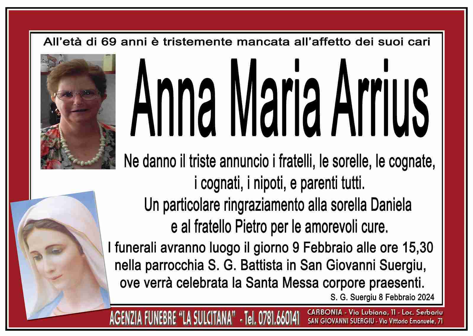 Anna Maria Arrius
