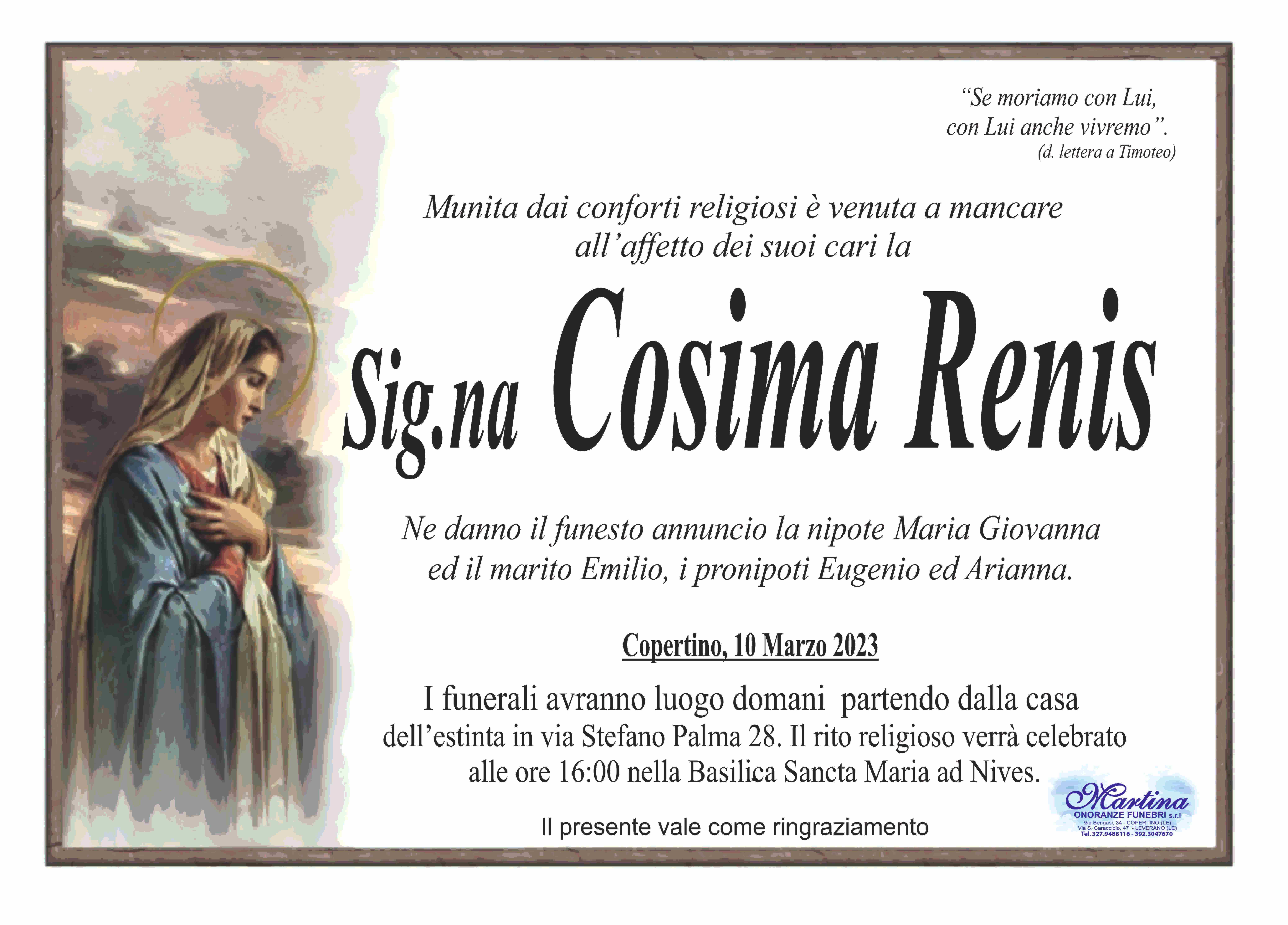 Cosima Renis