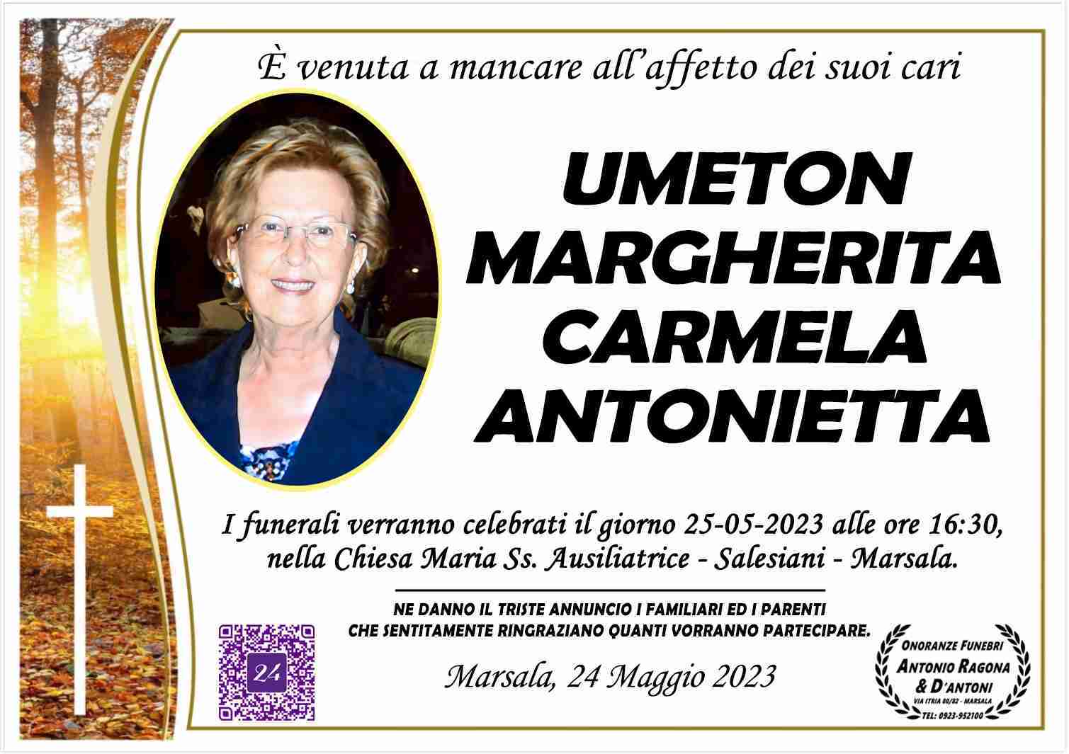 Margherita Carmela Antonietta Umeton