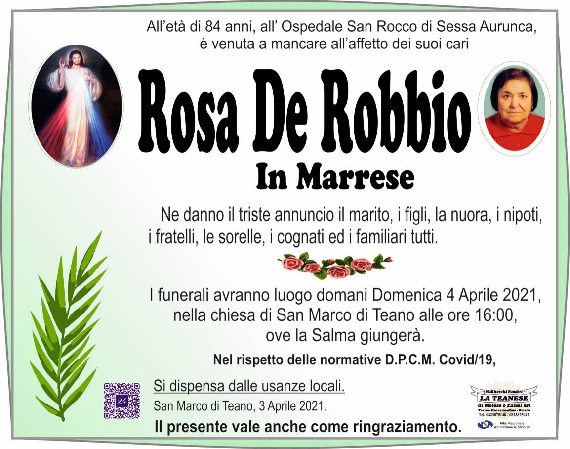 Rosa De Robbio