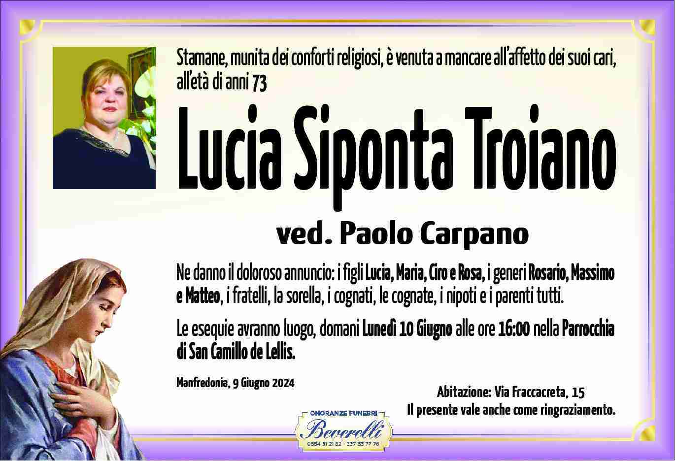 Lucia Siponta Troiano