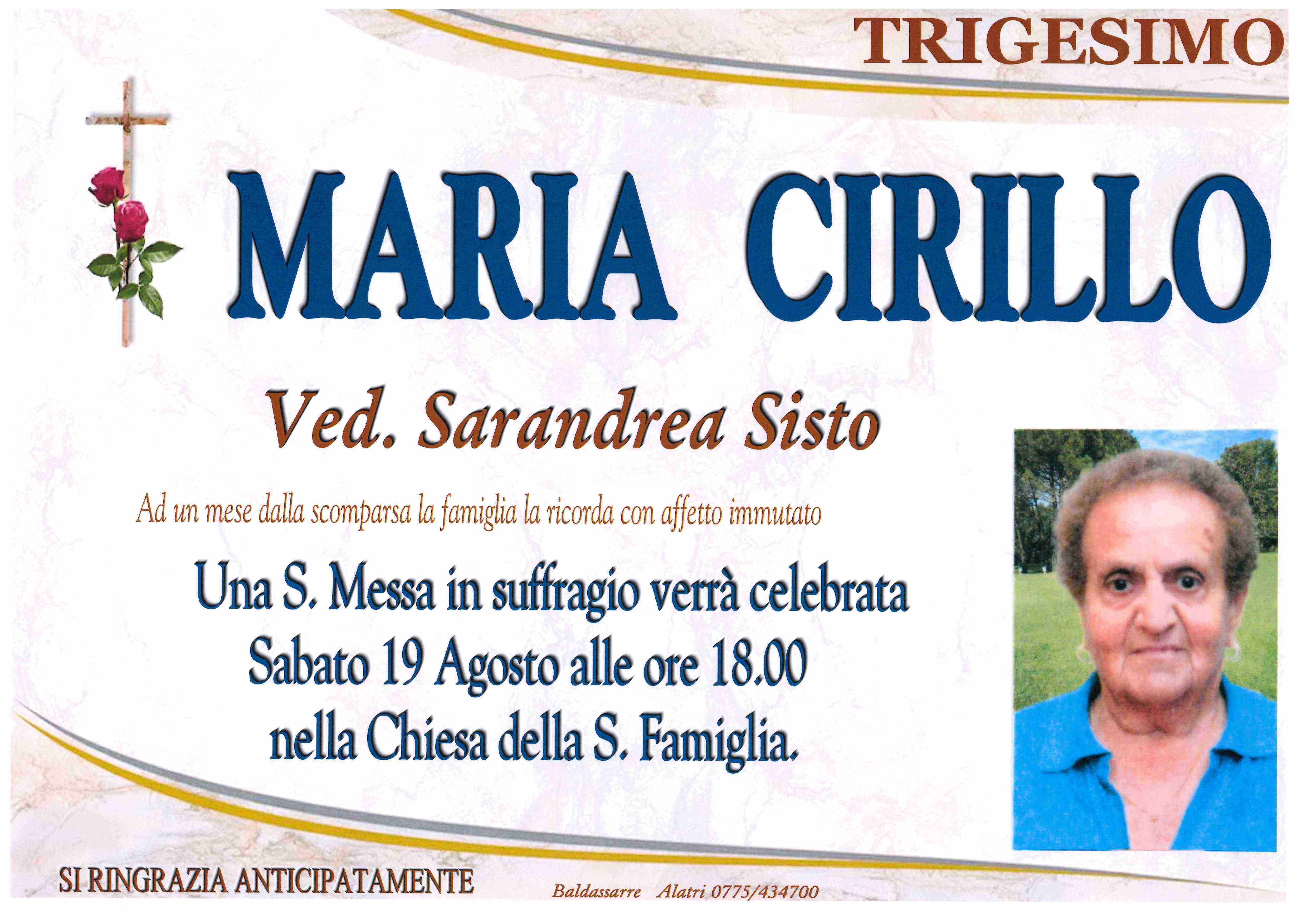 Maria Cirillo