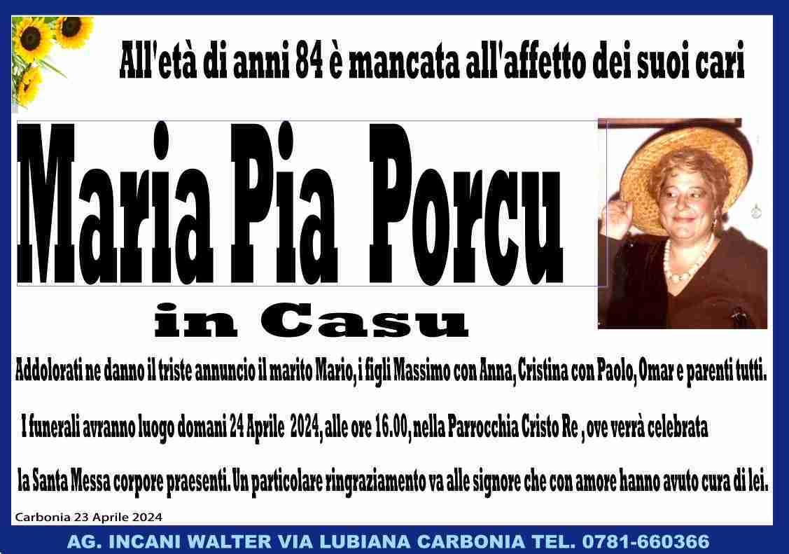 Maria Pia Porcu