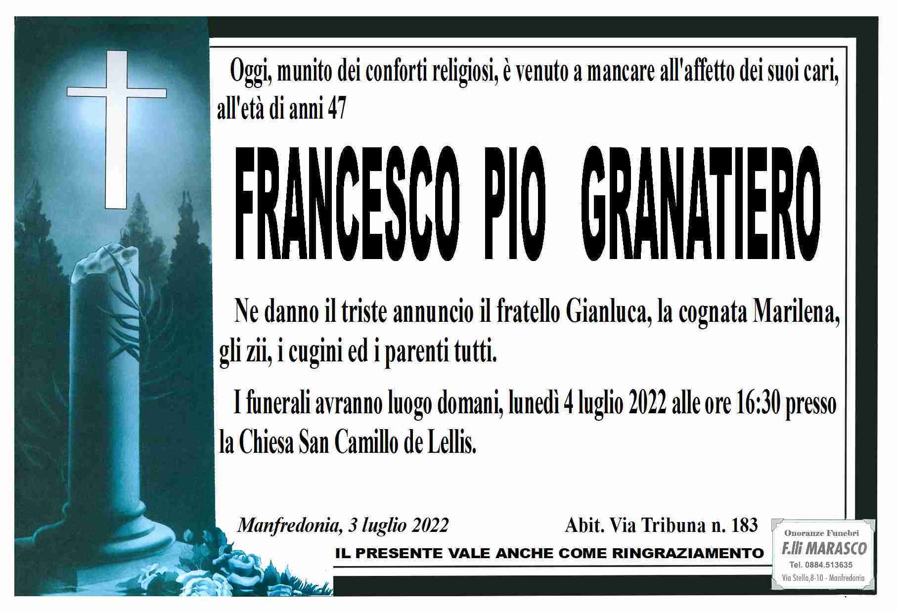 Francesco Pio Granatiero