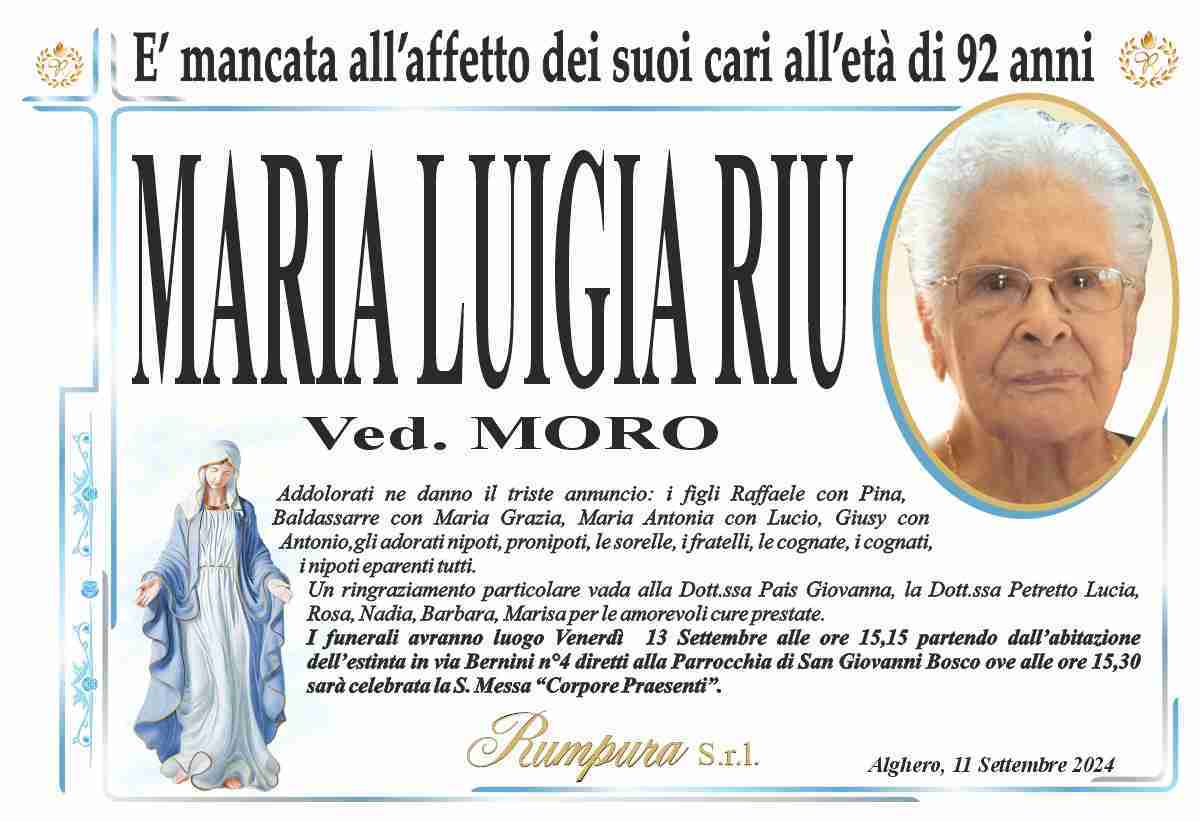 Maria Luigia Riu