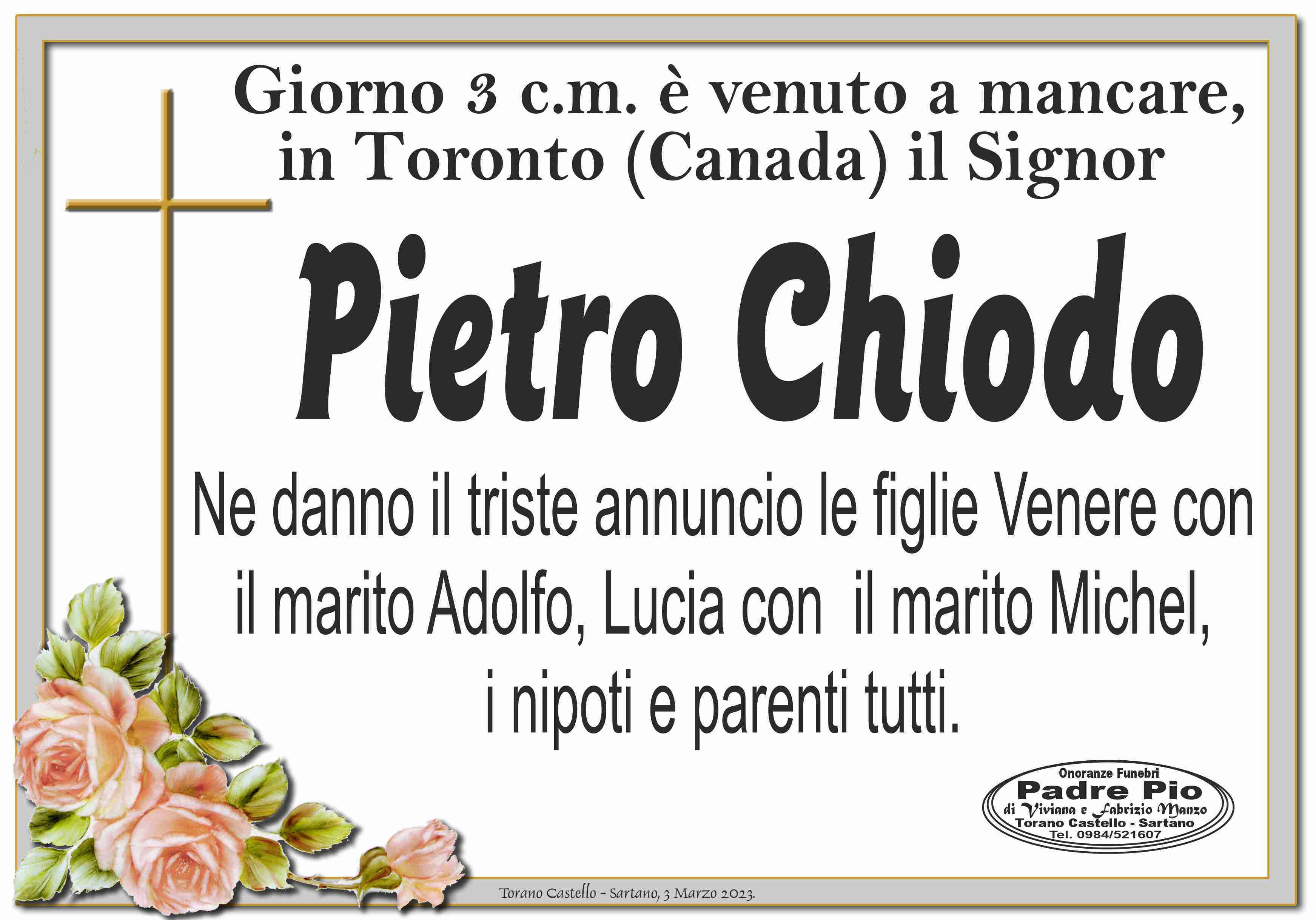 Pietro Chiodo