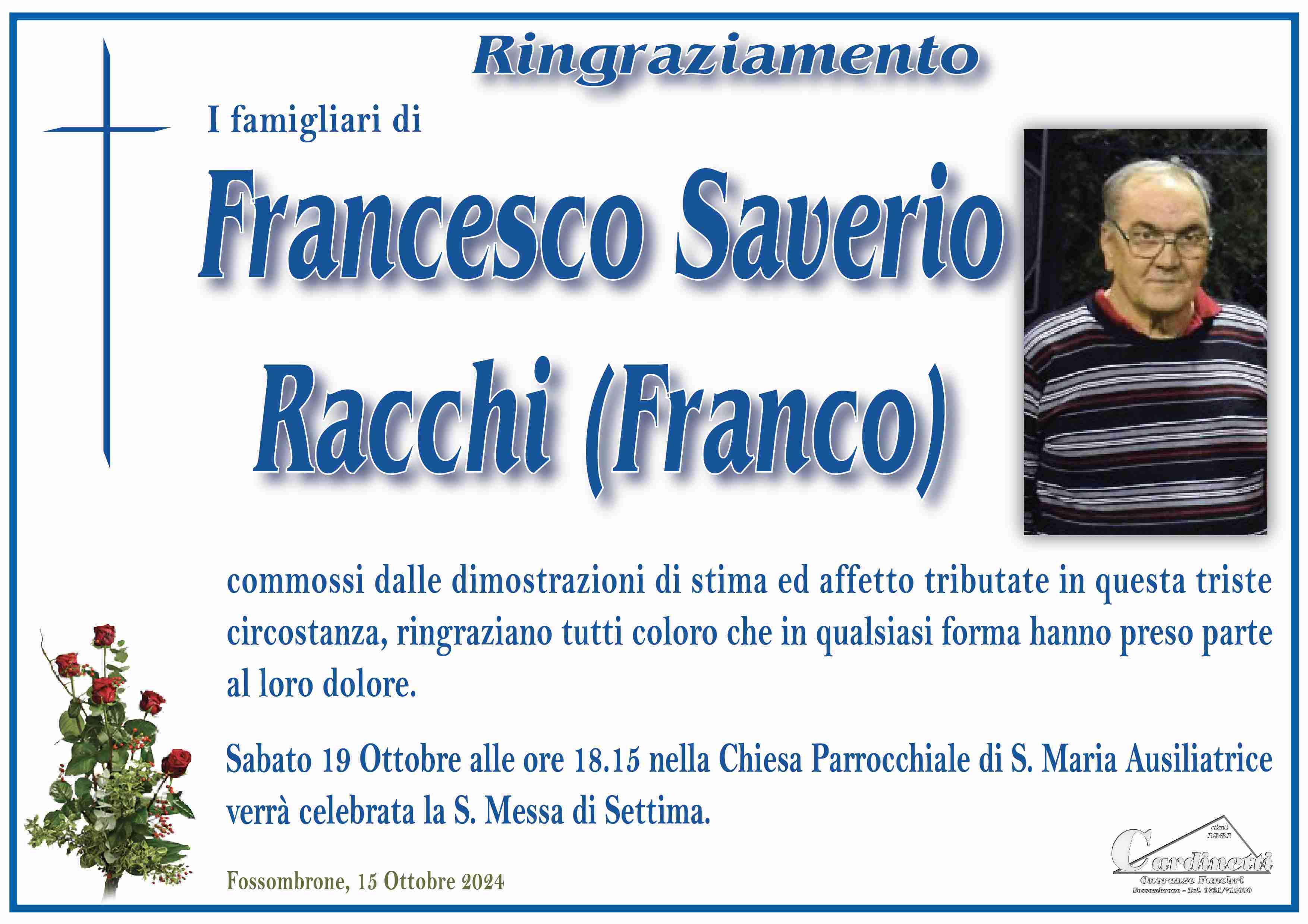 Francesco Saverio Racchi (Franco)