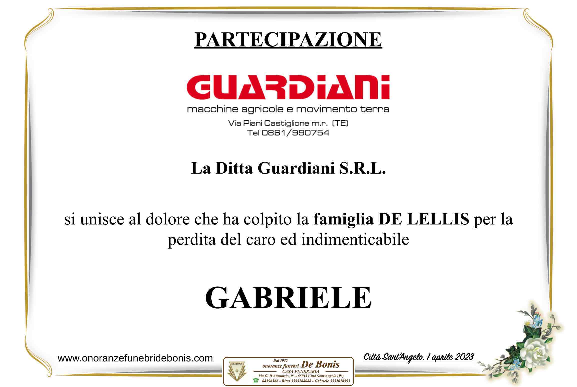 Gabriele De Lellis
