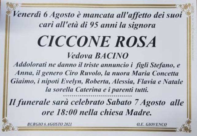 Rosa Ciccone