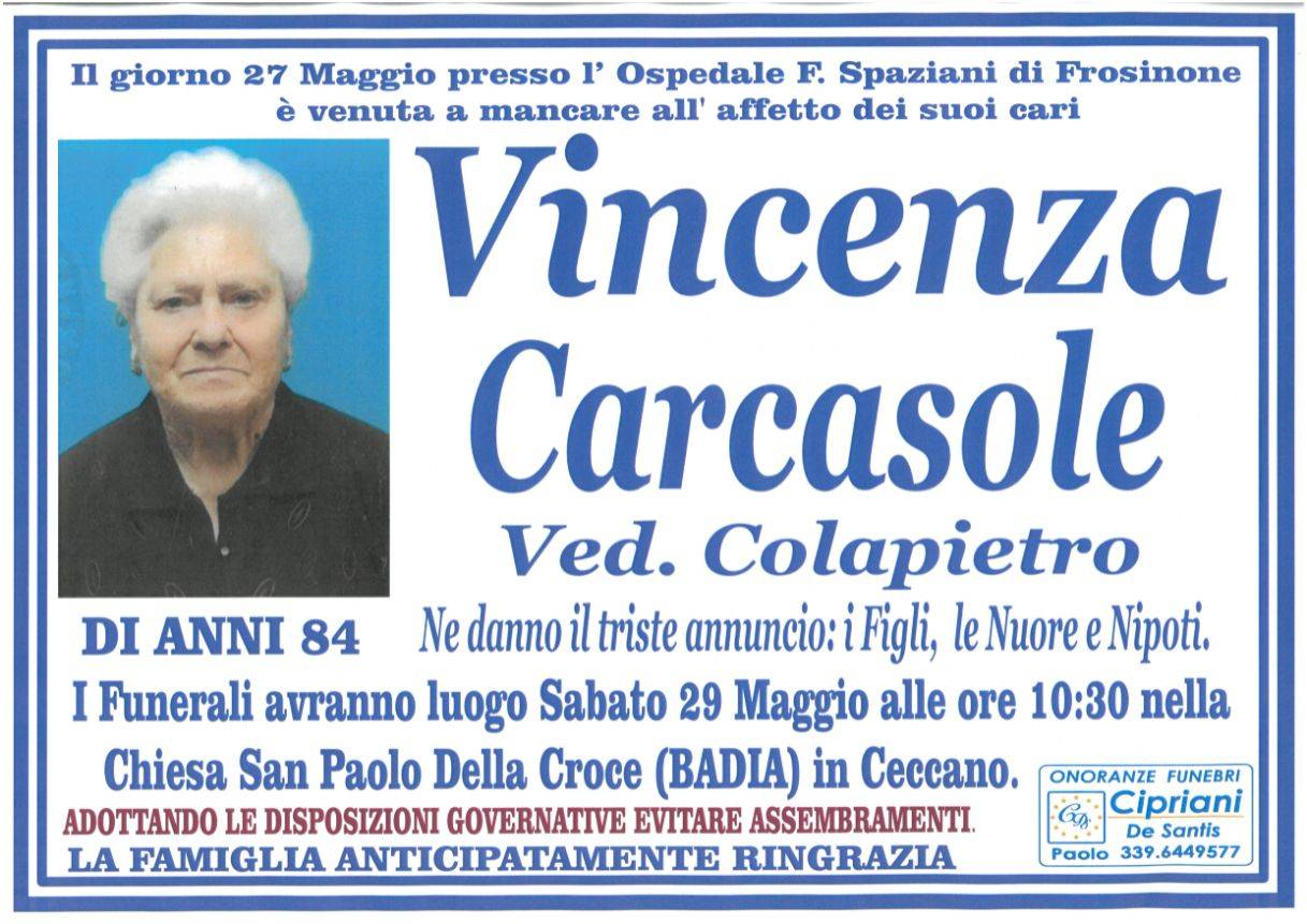 Vincenza Carcasole