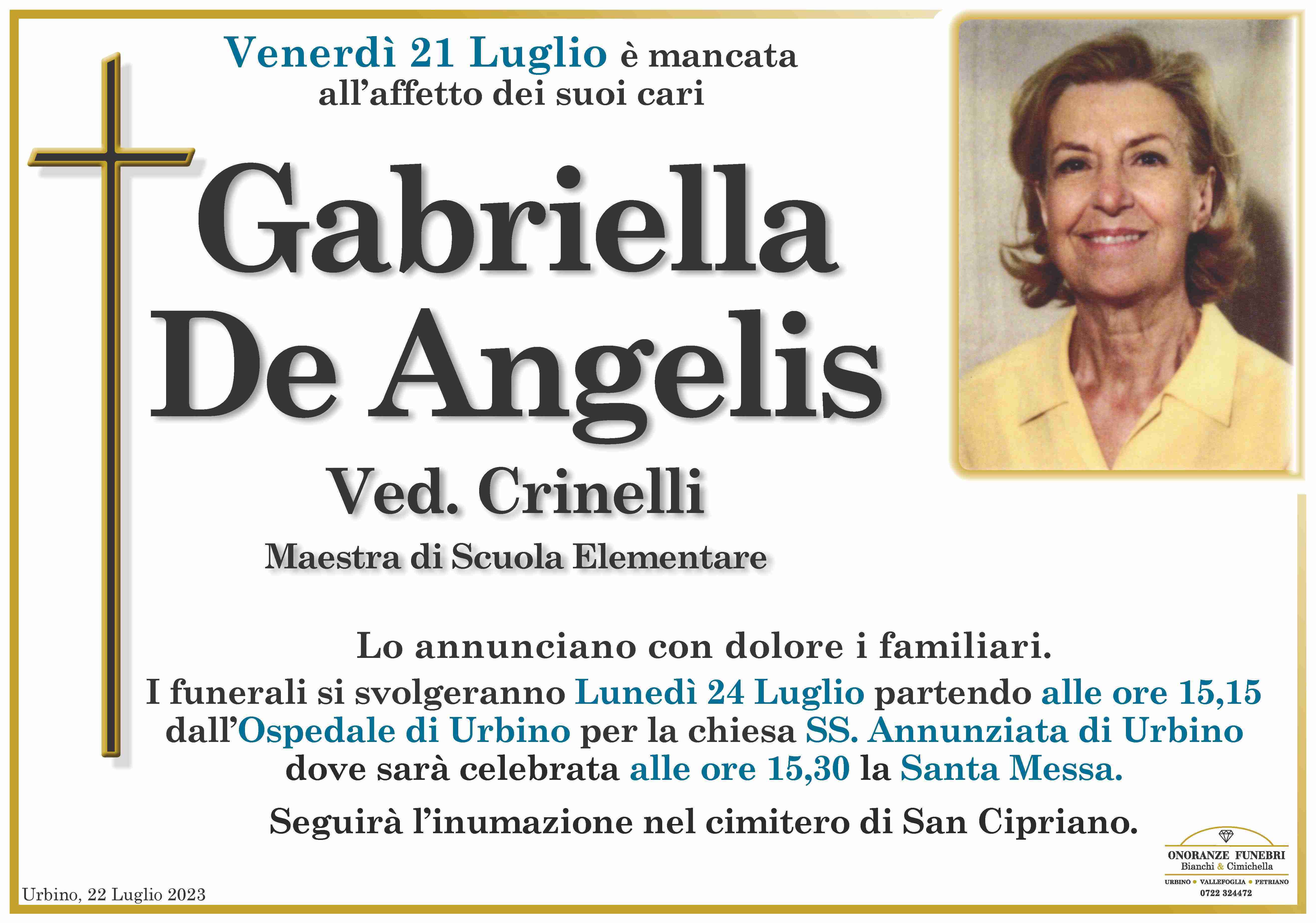 Gabriella De Angelis