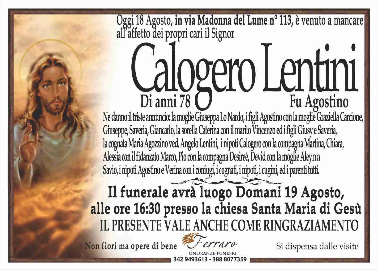Calogero Lentini