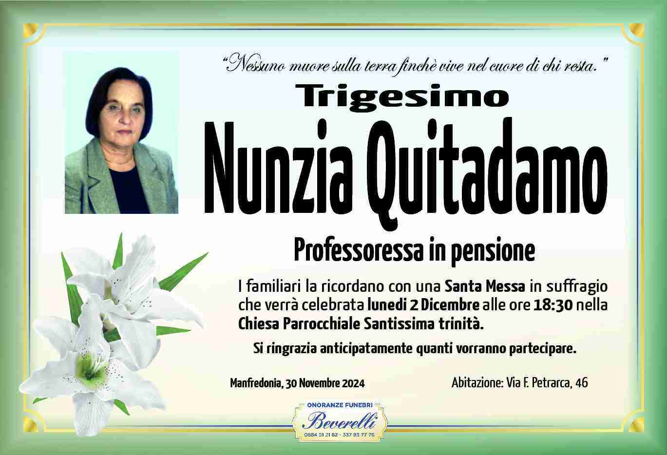 Nunzia Quitadamo