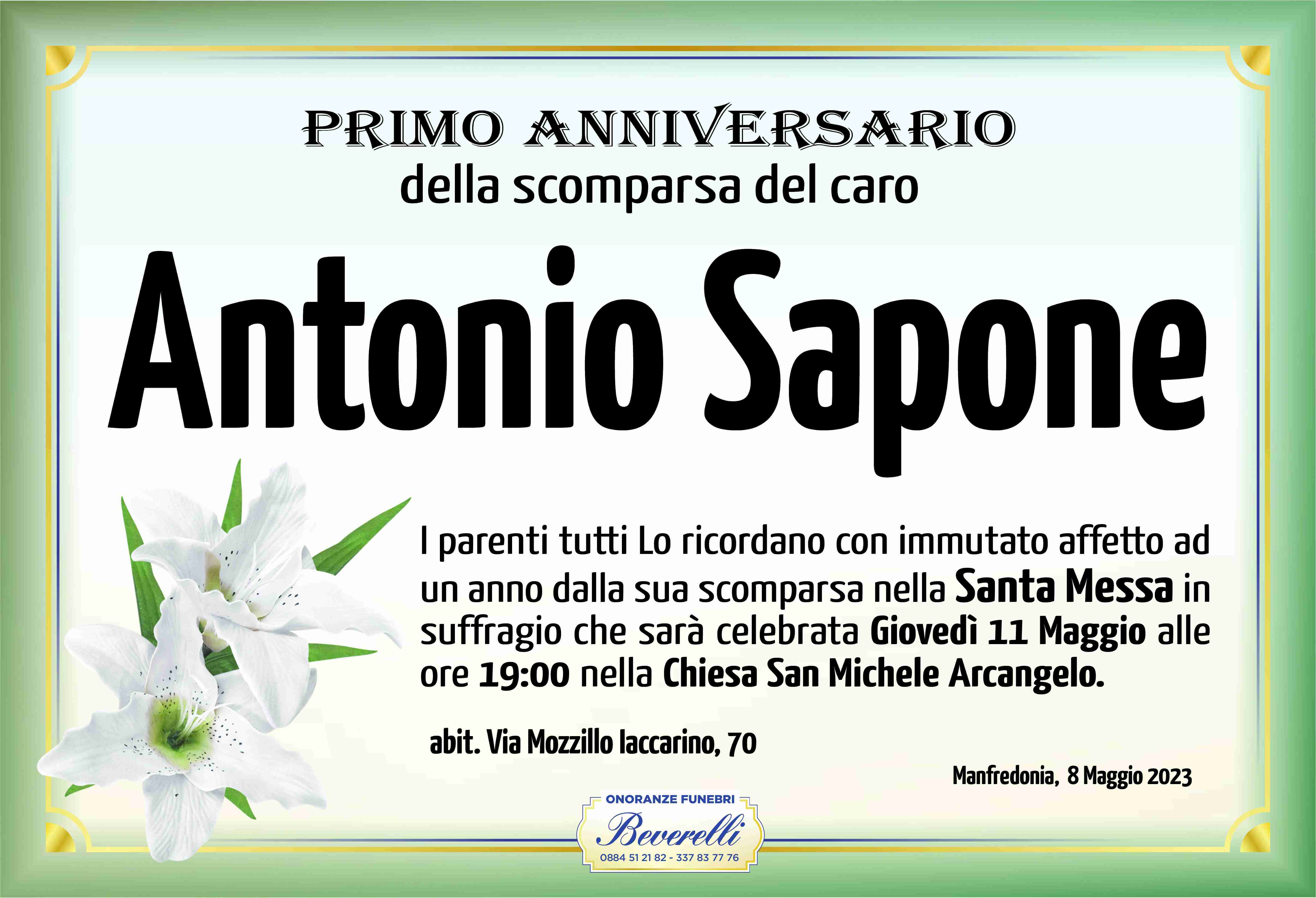 Antonio Sapone