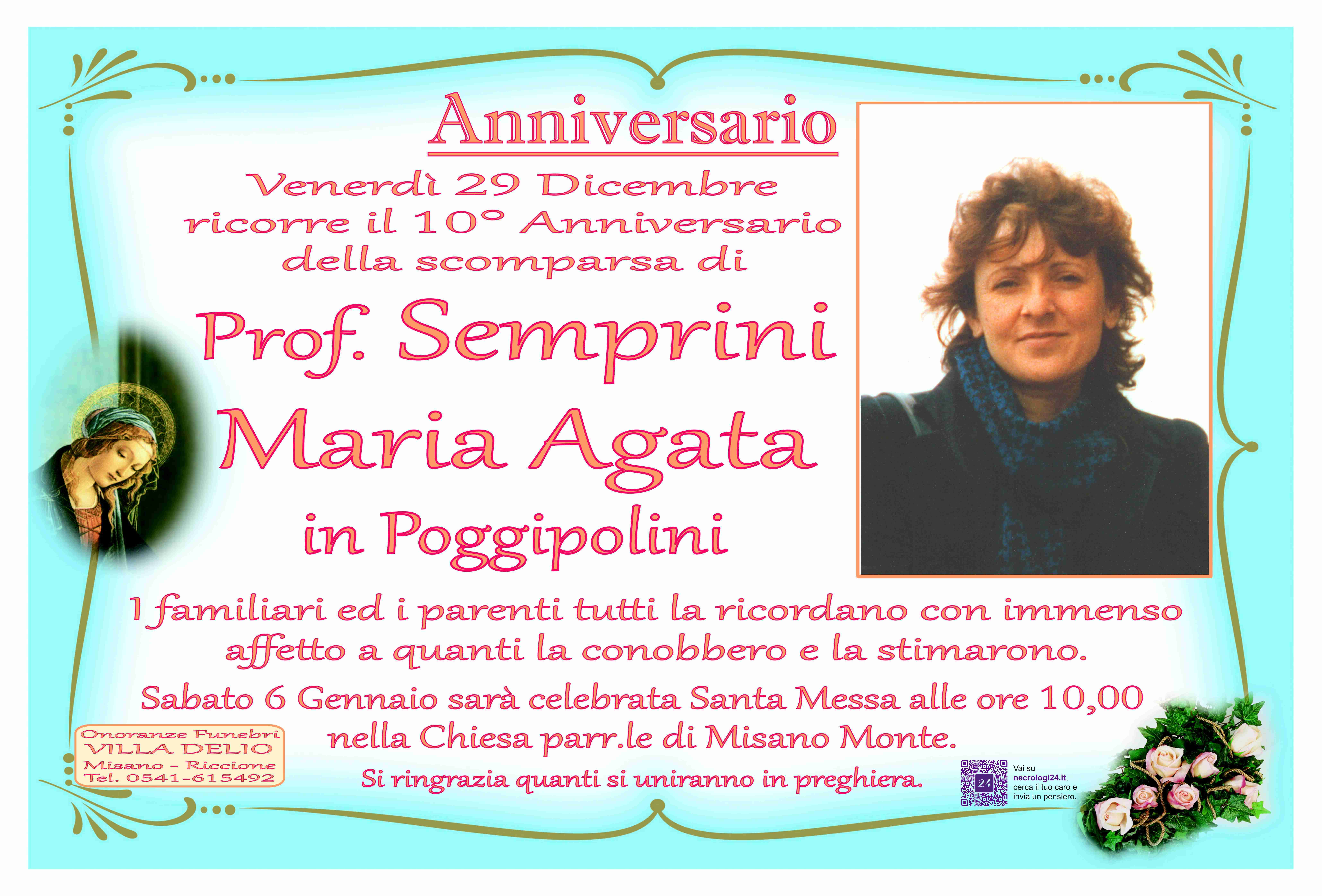 Prof. Semprini Maria Agata