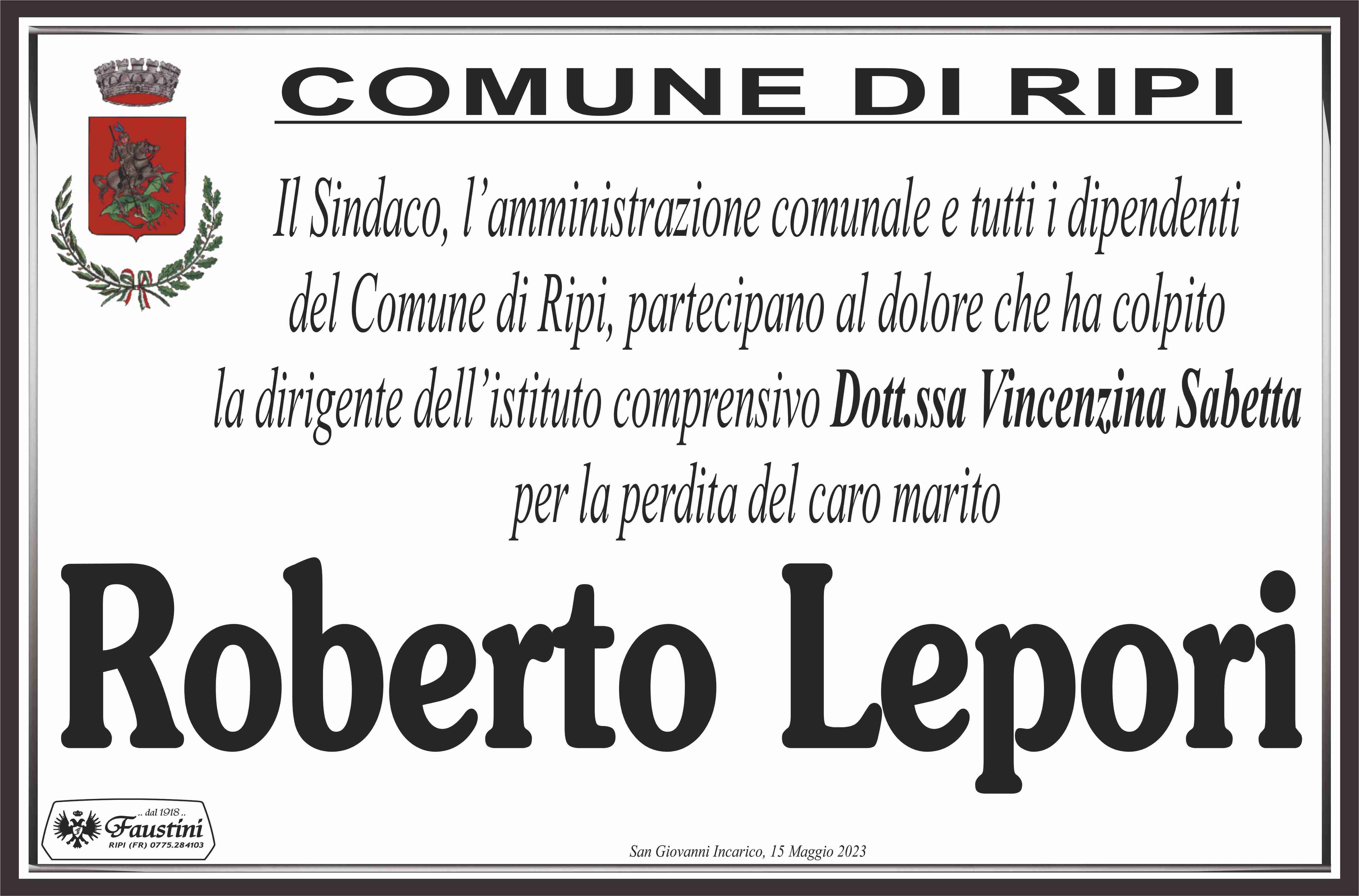 Roberto Lepori