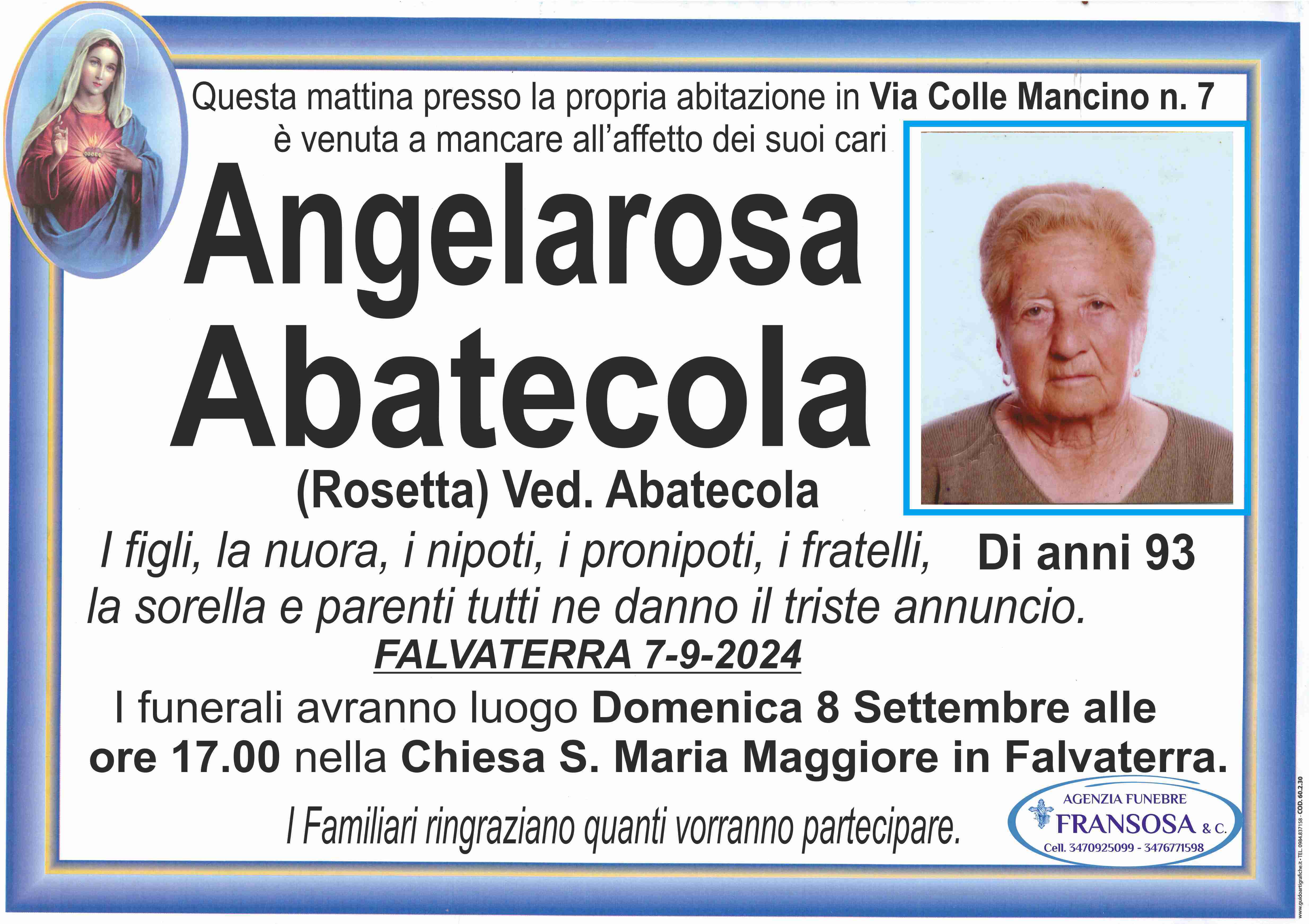 Angelarosa Abatecola