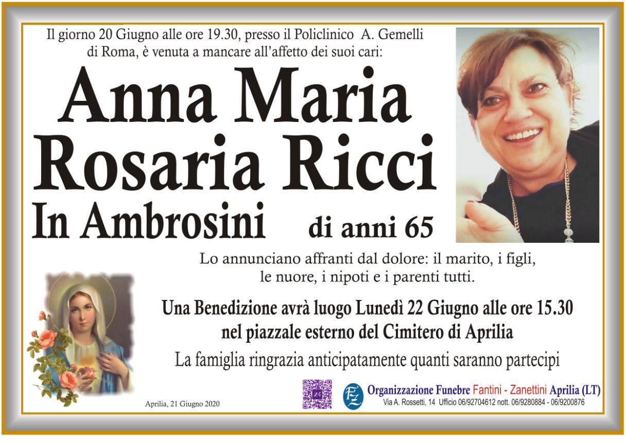 Anna Maria Rosaria Ricci