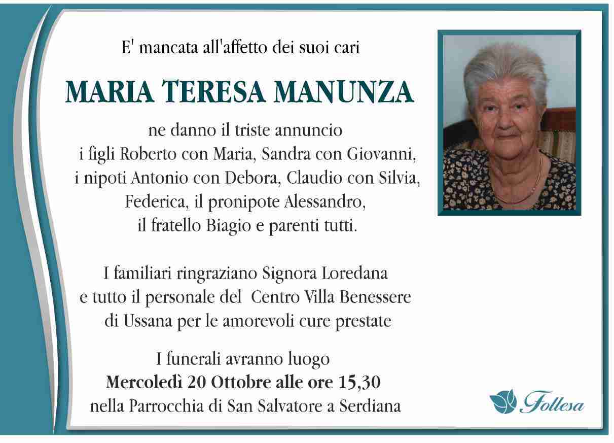Maria Teresa Manunza