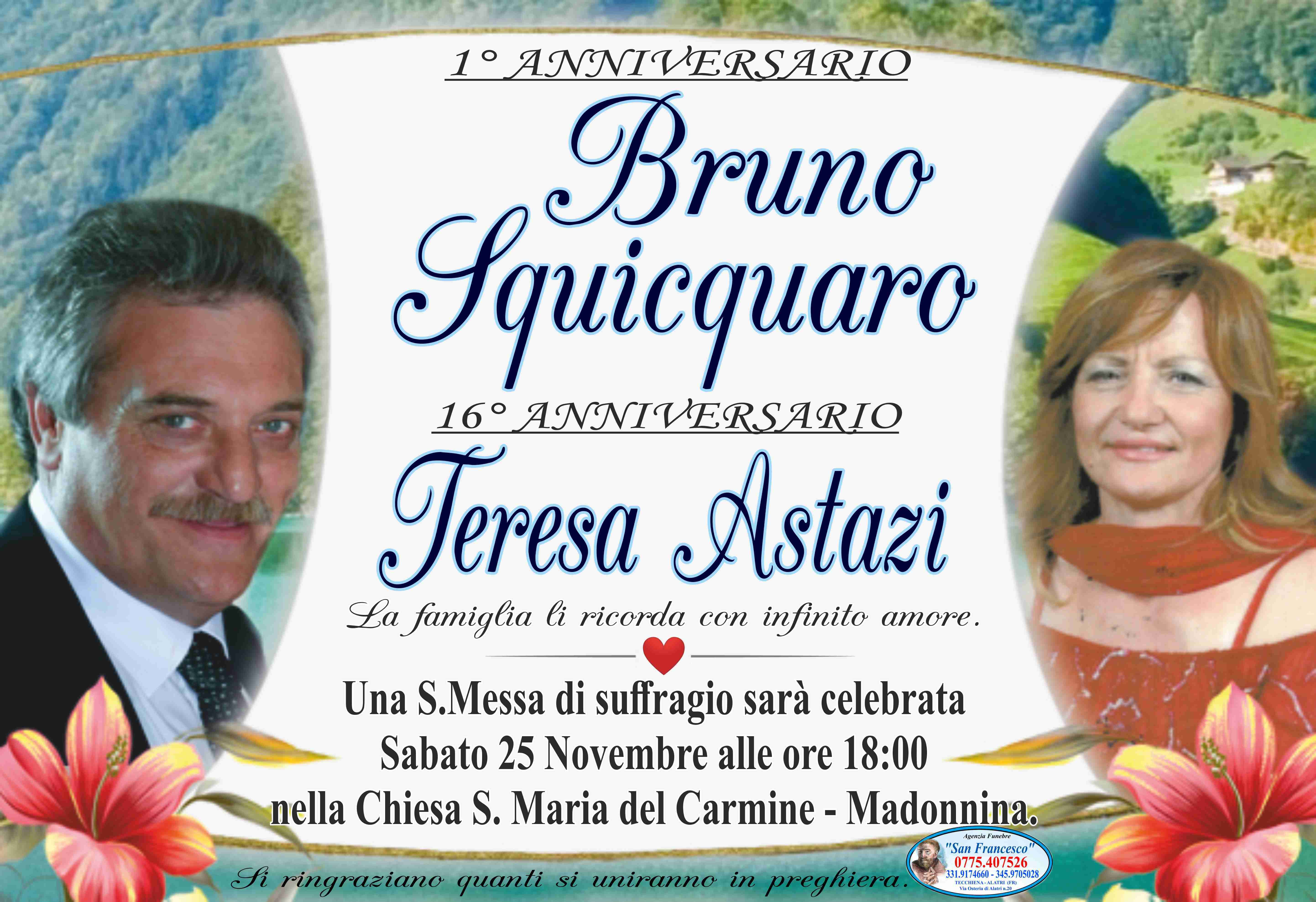 Bruno Squicquaro - Teresa Astazi