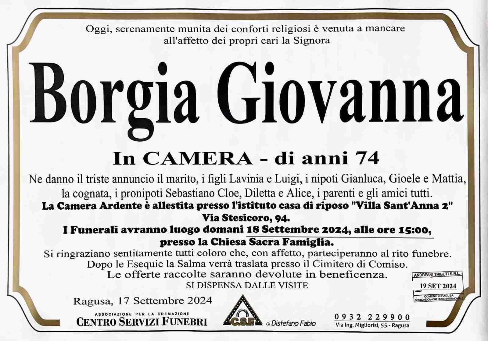 Borgia Giovanna