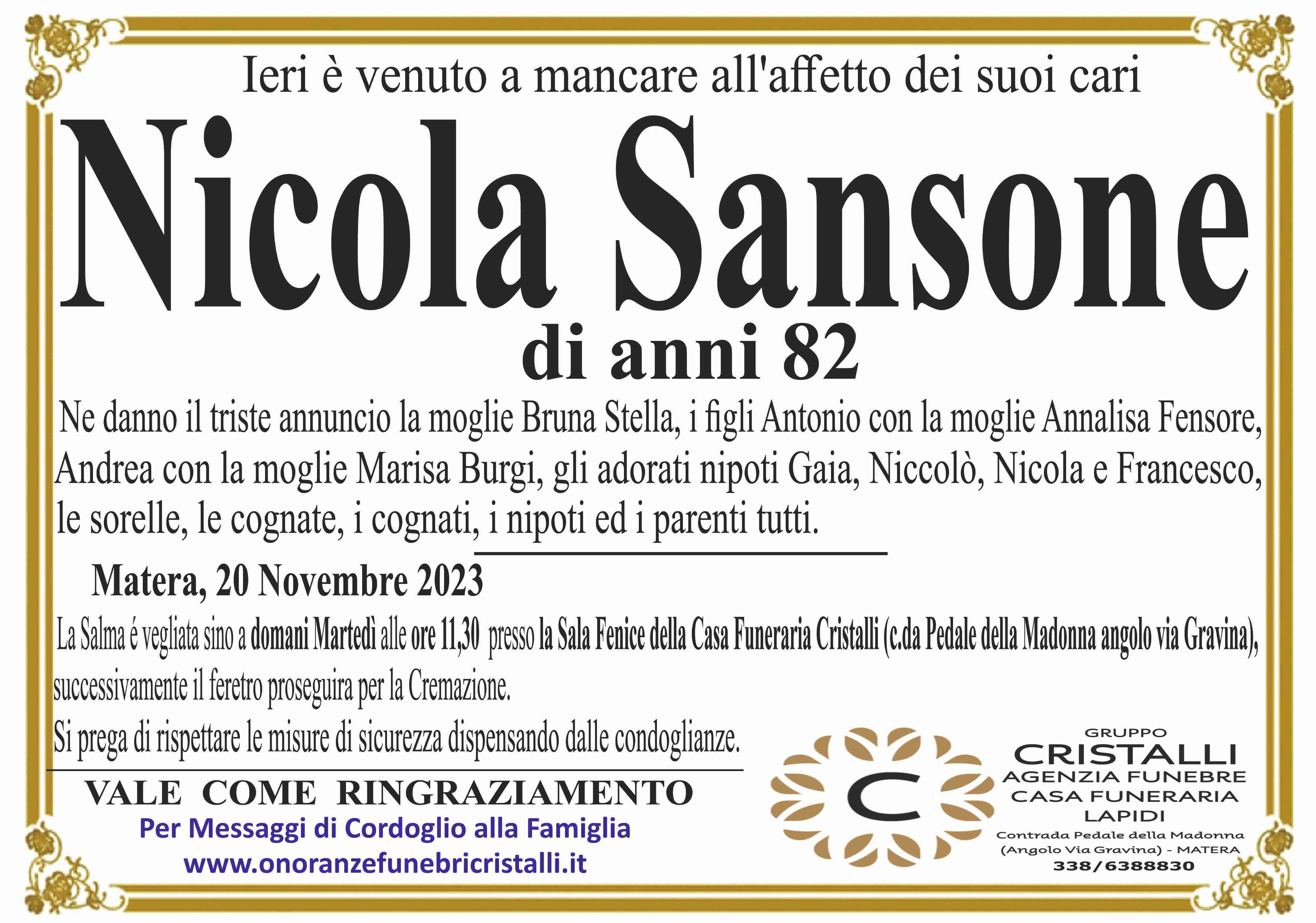 Nicola Sansone