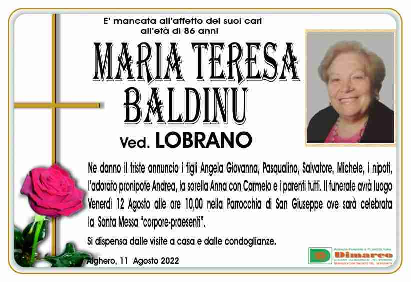 Maria Teresa Baldinu