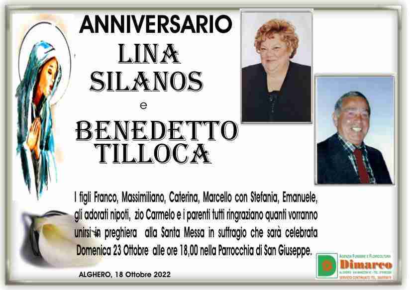 Lina Silanos e Benedetto Tilloca