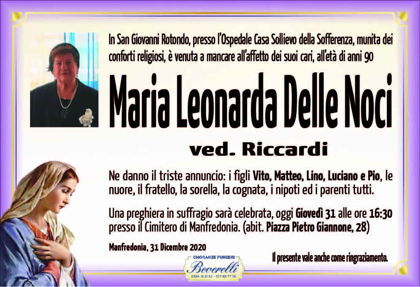 Maria Leonarda Delle Noci