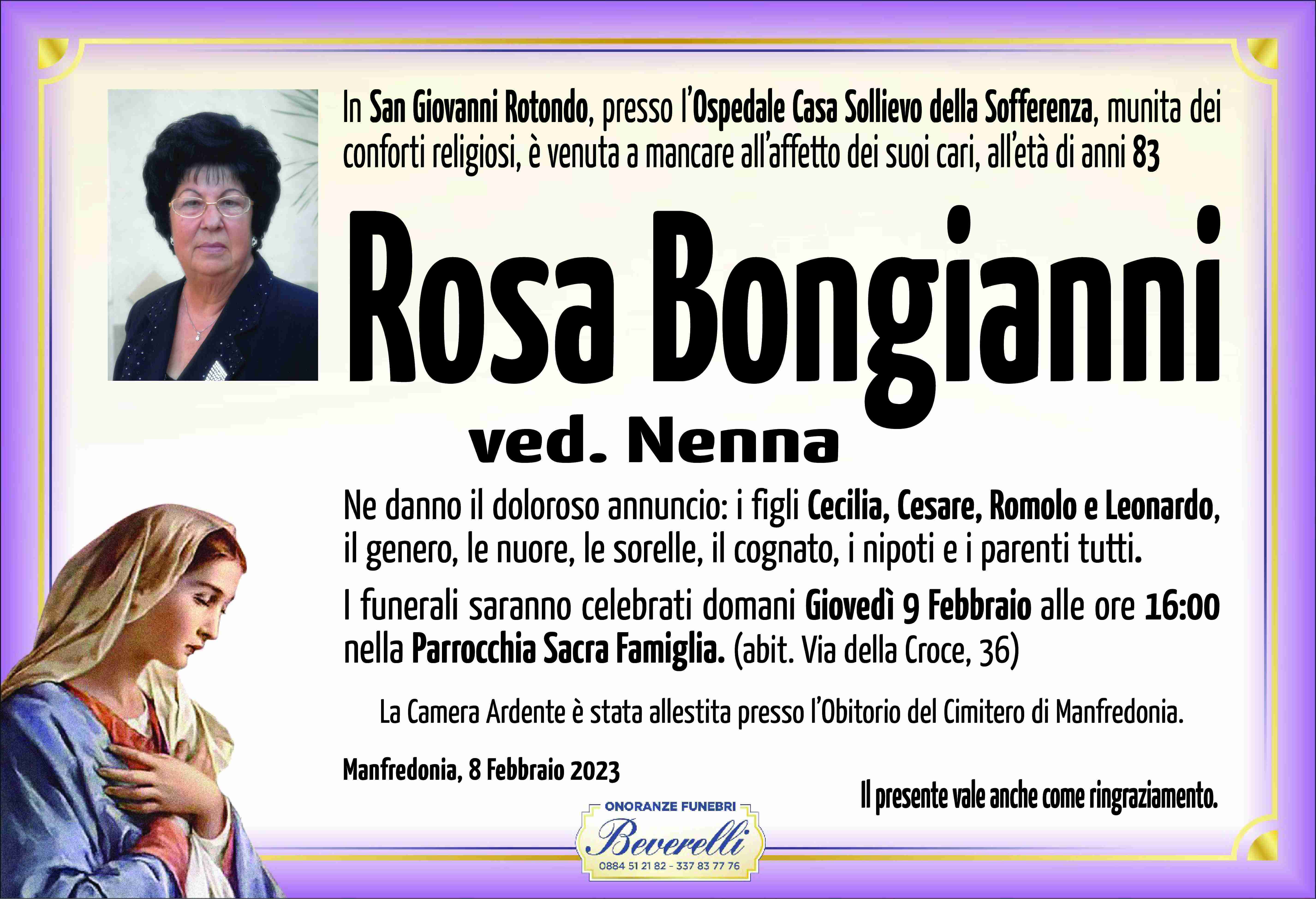 Rosa Bongianni